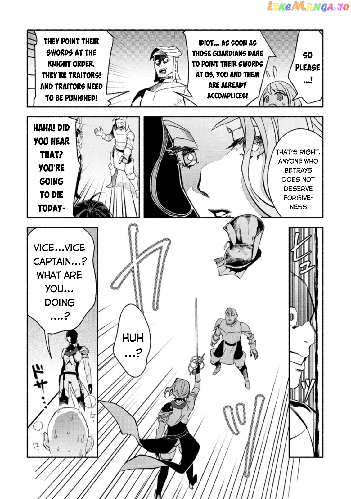 Sono Monban, Saikyou Nitsuki Tsuihou Sareta Bougyo Ryoku 9999 No Senshi, Outo No Monban Toshite Musou Suru chapter 9 - page 12