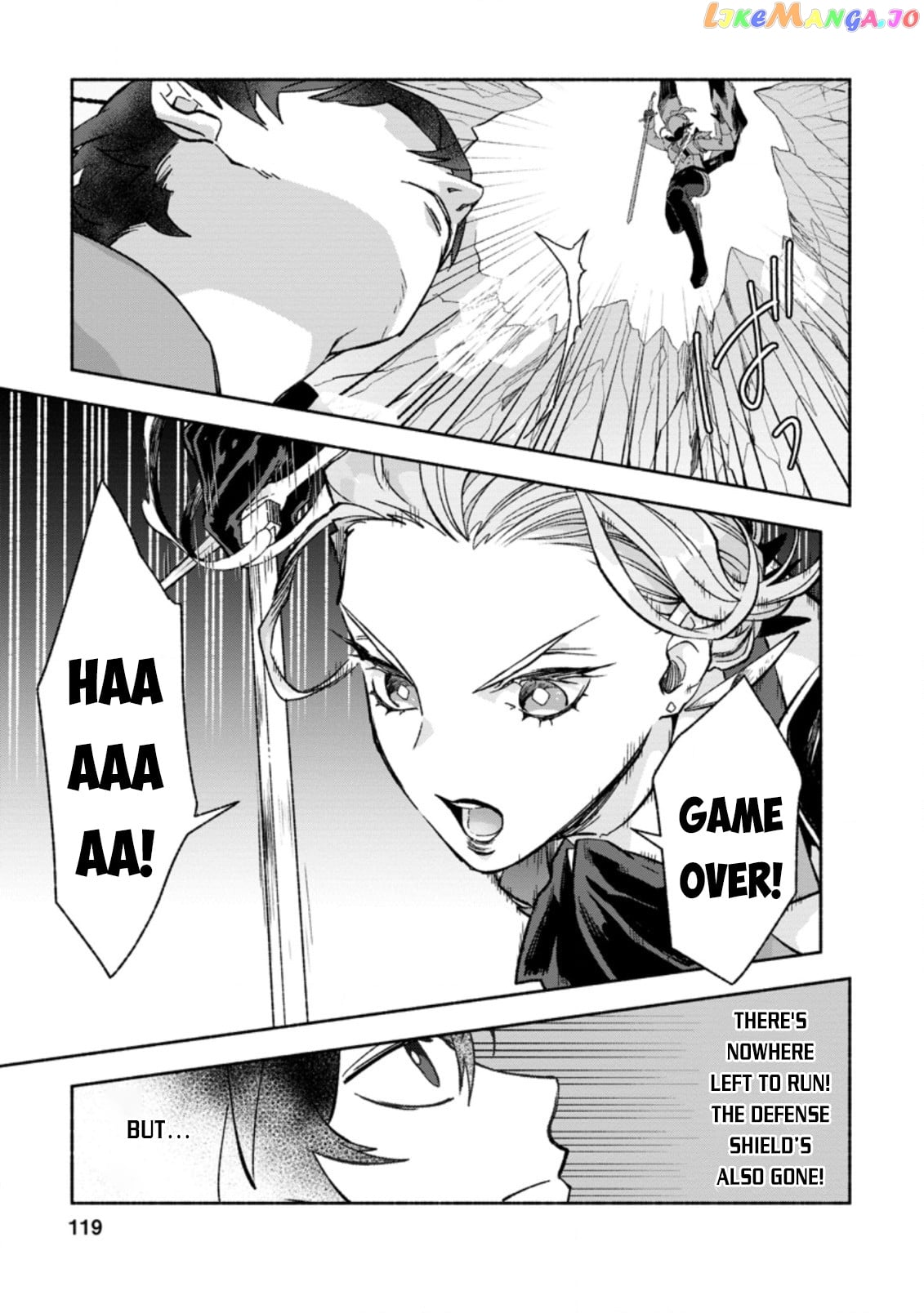 Sono Monban, Saikyou Nitsuki Tsuihou Sareta Bougyo Ryoku 9999 No Senshi, Outo No Monban Toshite Musou Suru chapter 9 - page 22