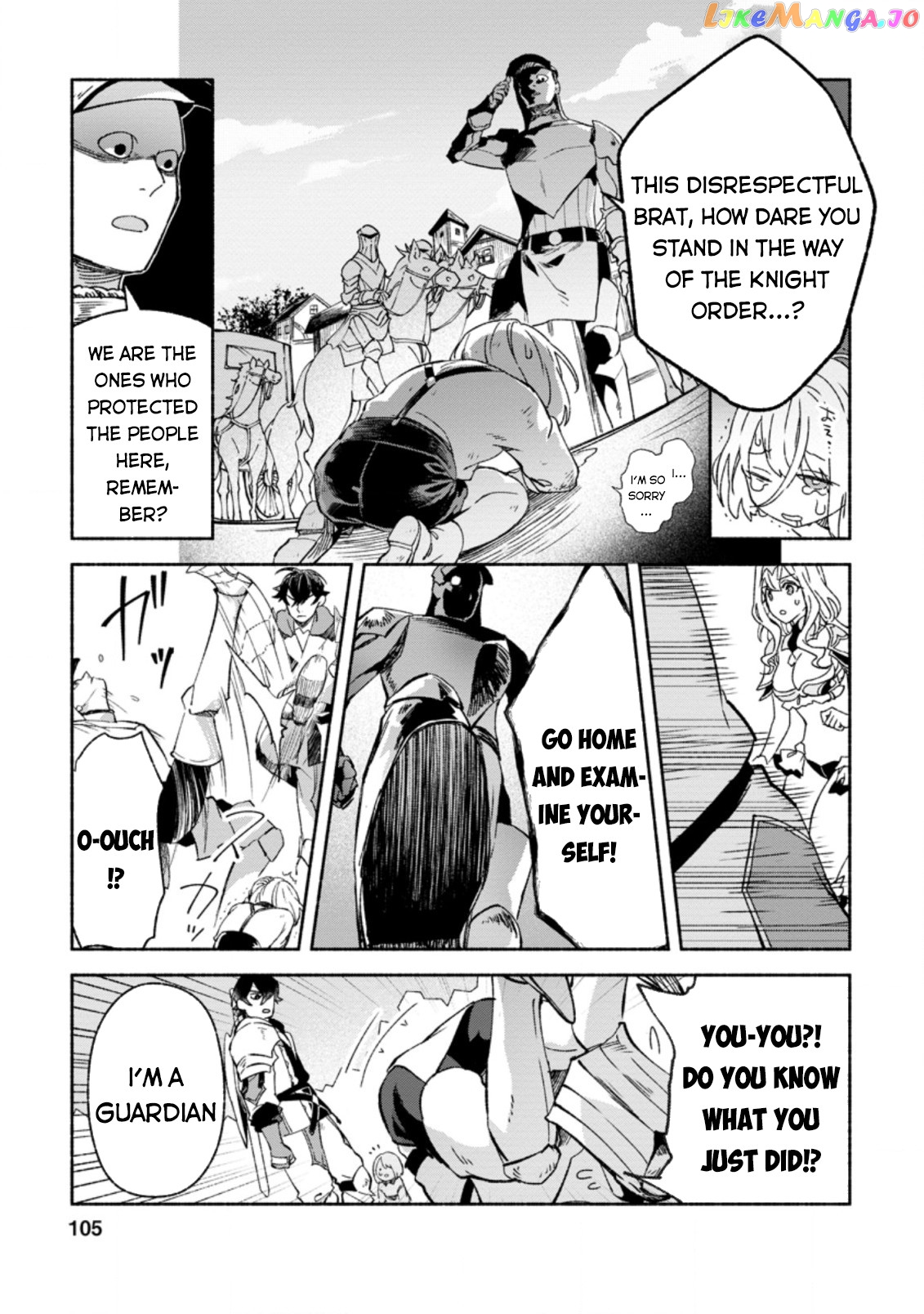 Sono Monban, Saikyou Nitsuki Tsuihou Sareta Bougyo Ryoku 9999 No Senshi, Outo No Monban Toshite Musou Suru chapter 9 - page 8