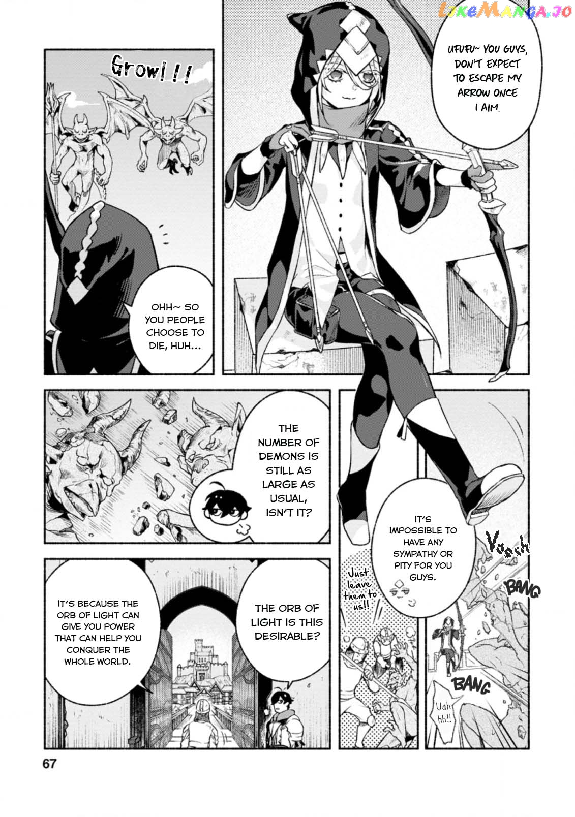 Sono Monban, Saikyou Nitsuki Tsuihou Sareta Bougyo Ryoku 9999 No Senshi, Outo No Monban Toshite Musou Suru chapter 13 - page 4