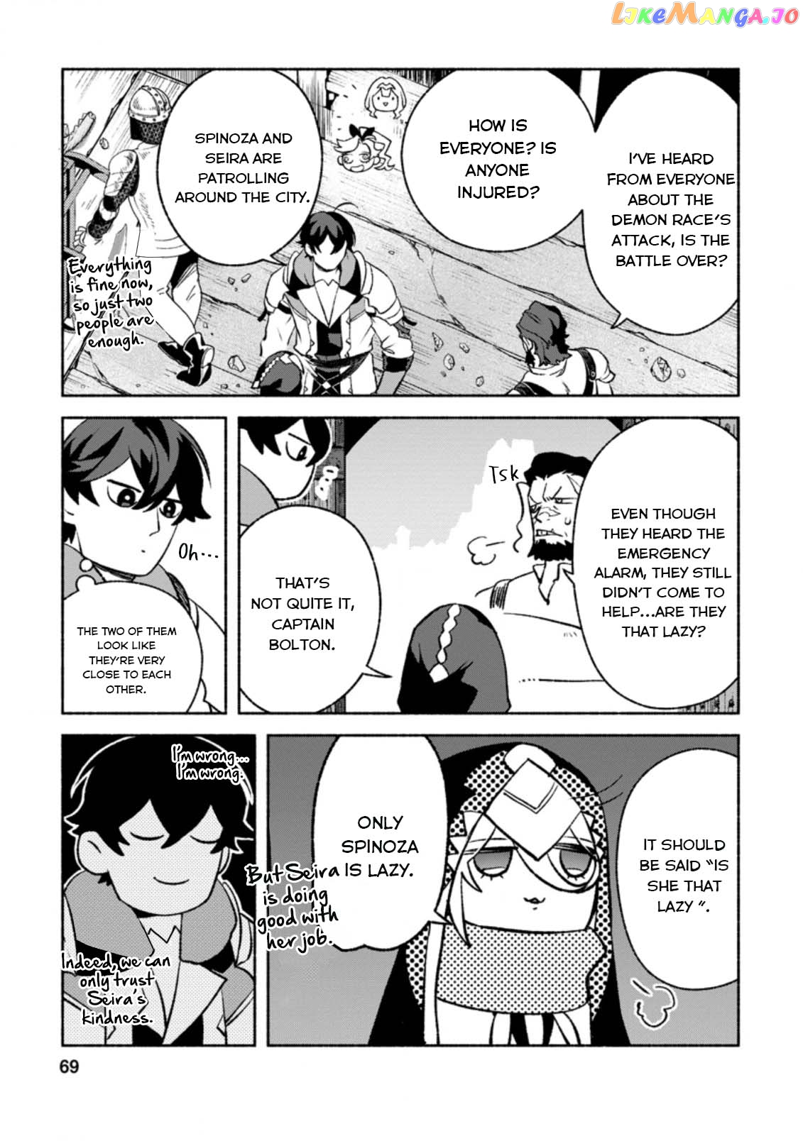 Sono Monban, Saikyou Nitsuki Tsuihou Sareta Bougyo Ryoku 9999 No Senshi, Outo No Monban Toshite Musou Suru chapter 13 - page 6