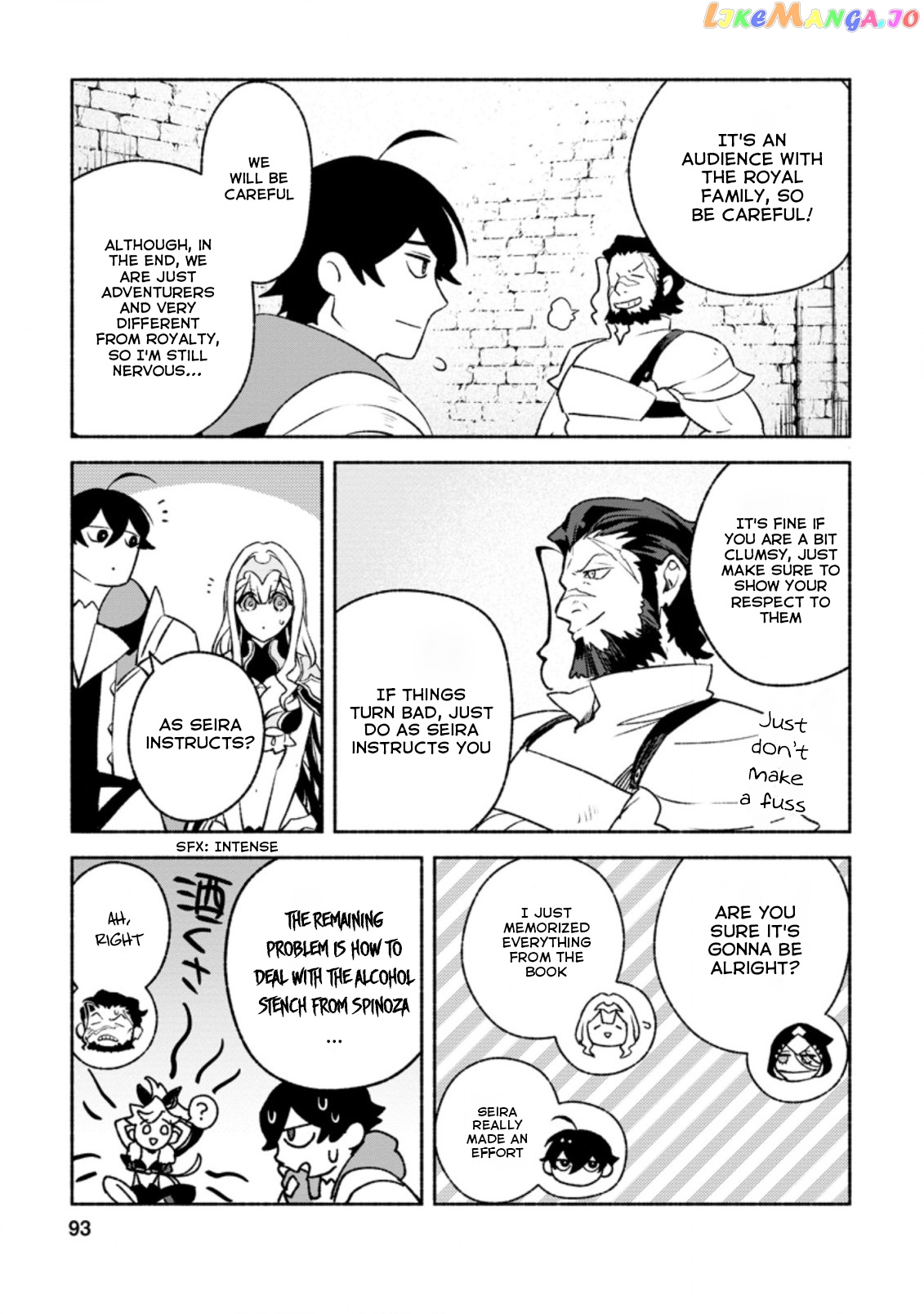Sono Monban, Saikyou Nitsuki Tsuihou Sareta Bougyo Ryoku 9999 No Senshi, Outo No Monban Toshite Musou Suru chapter 14.1 - page 2