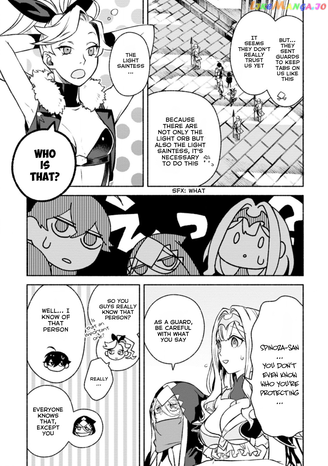 Sono Monban, Saikyou Nitsuki Tsuihou Sareta Bougyo Ryoku 9999 No Senshi, Outo No Monban Toshite Musou Suru chapter 14.1 - page 5