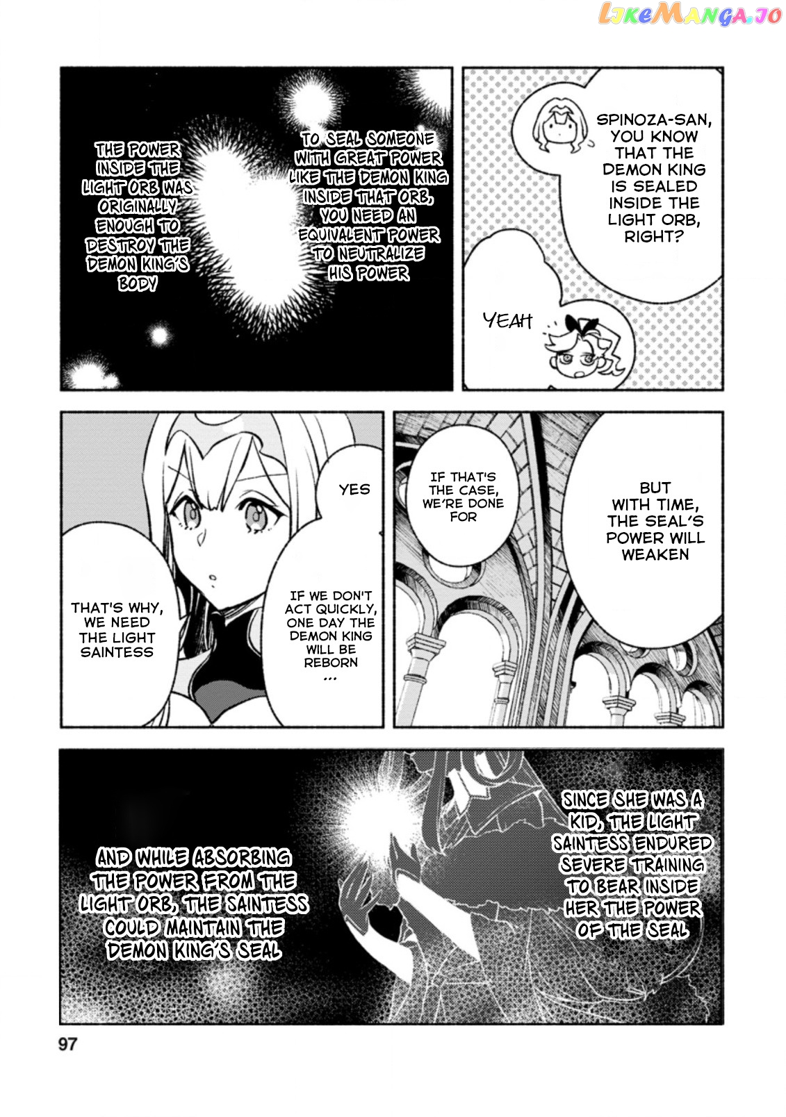 Sono Monban, Saikyou Nitsuki Tsuihou Sareta Bougyo Ryoku 9999 No Senshi, Outo No Monban Toshite Musou Suru chapter 14.1 - page 6