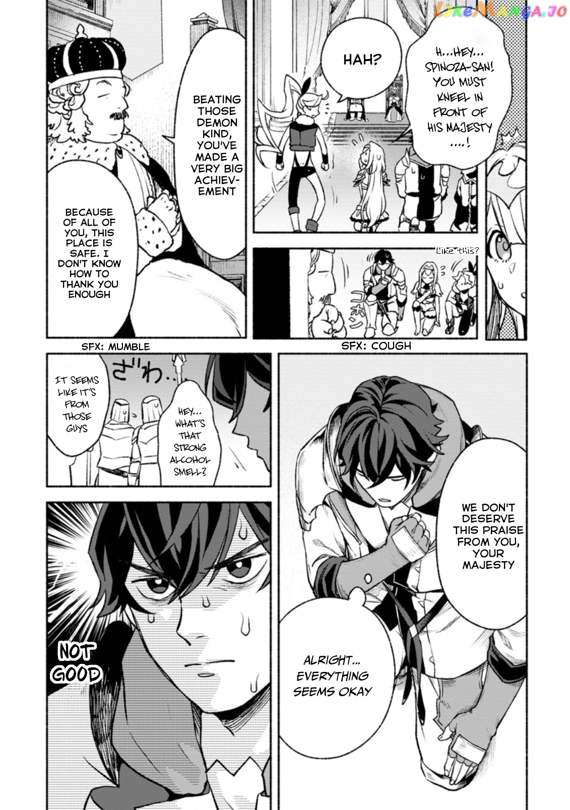 Sono Monban, Saikyou Nitsuki Tsuihou Sareta Bougyo Ryoku 9999 No Senshi, Outo No Monban Toshite Musou Suru chapter 14.1 - page 9