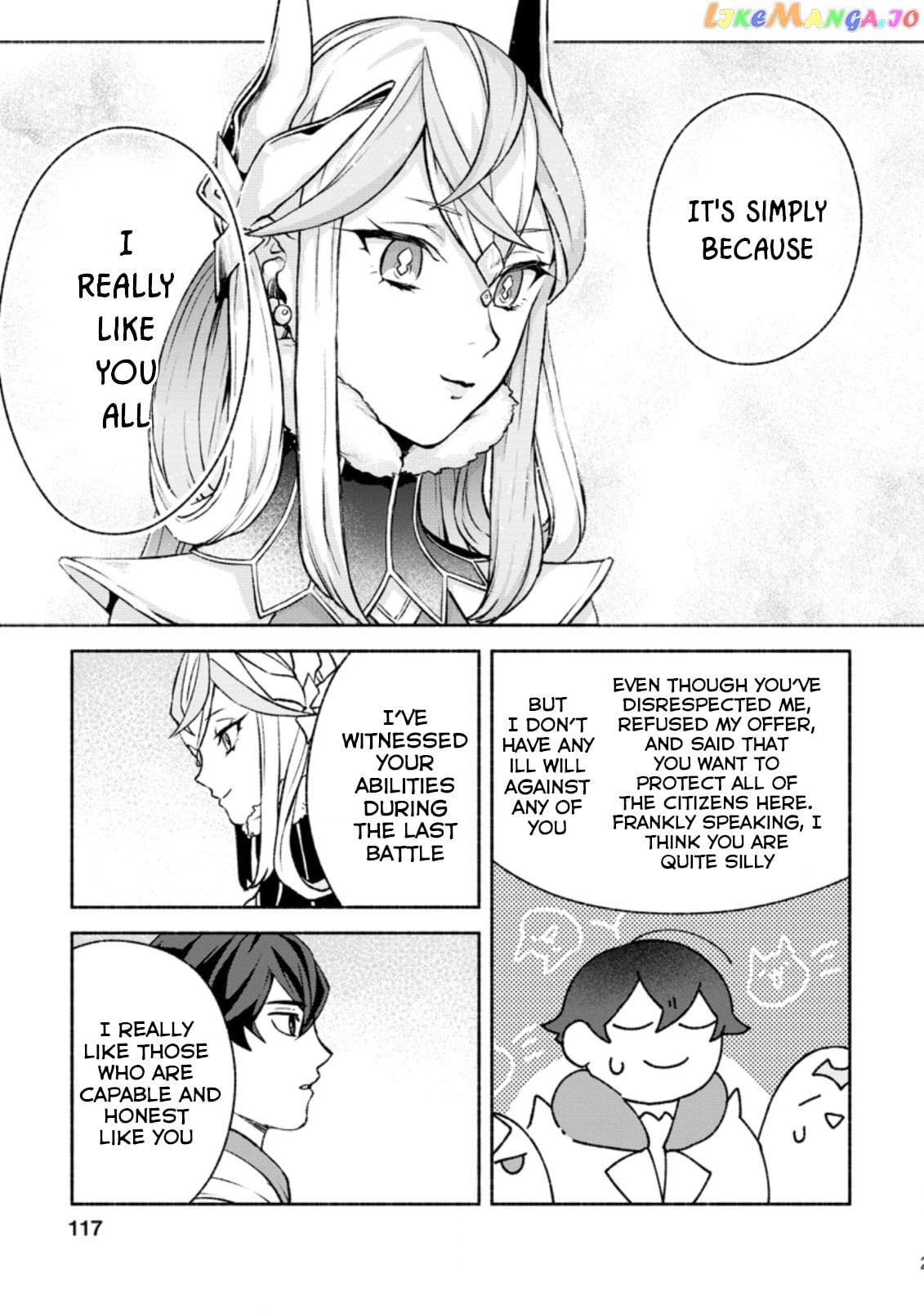 Sono Monban, Saikyou Nitsuki Tsuihou Sareta Bougyo Ryoku 9999 No Senshi, Outo No Monban Toshite Musou Suru chapter 14.3 - page 6