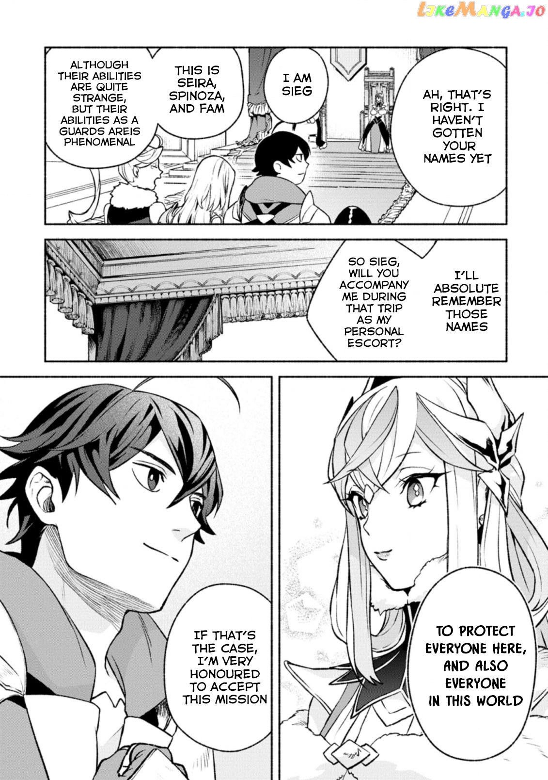 Sono Monban, Saikyou Nitsuki Tsuihou Sareta Bougyo Ryoku 9999 No Senshi, Outo No Monban Toshite Musou Suru chapter 14.3 - page 7