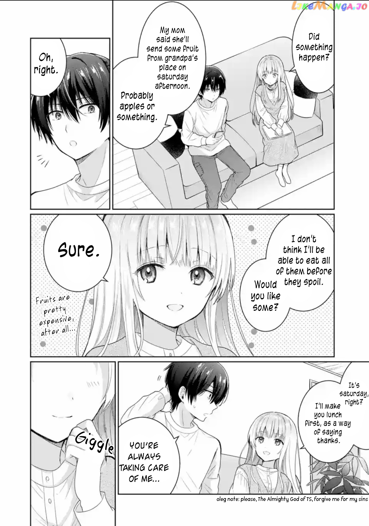 The Angel Next Door Spoils Me Rotten chapter 7.1 - page 10