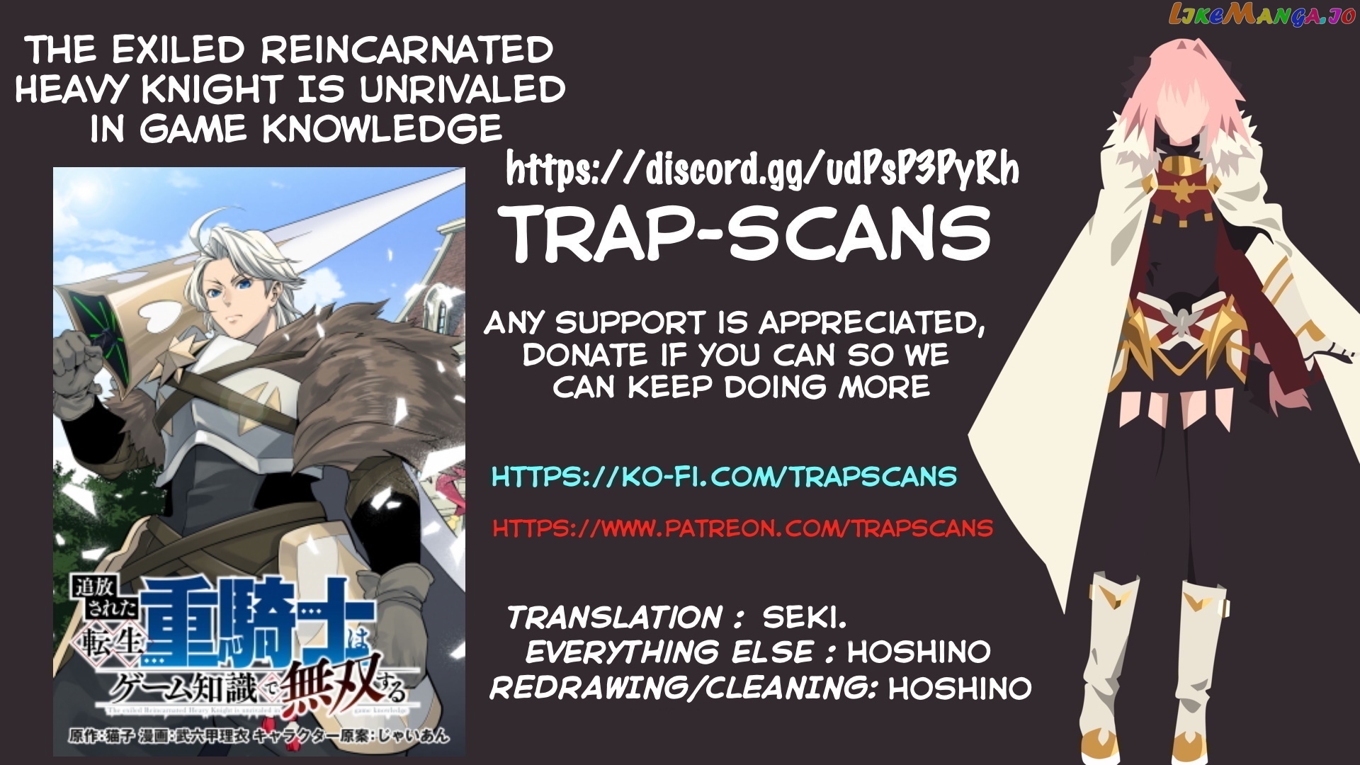 The Exiled Reincarnated Heavy Knight Is Unrivaled In Game Knowledge chapter 22 - page 1