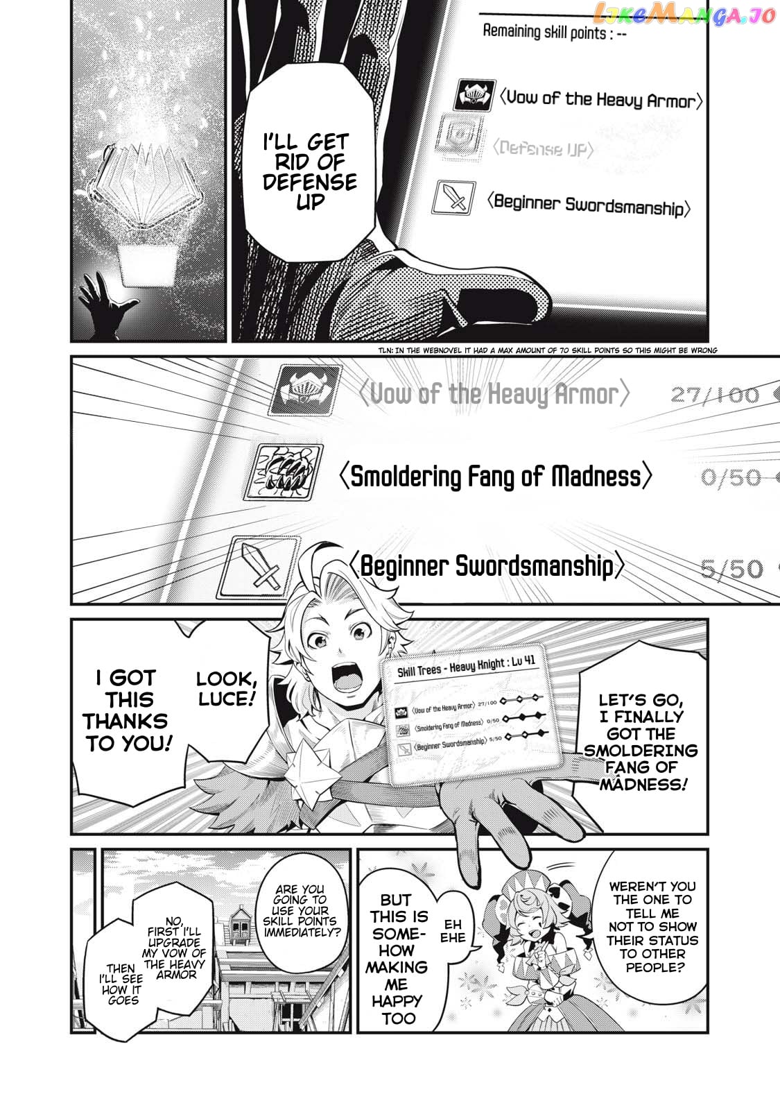 The Exiled Reincarnated Heavy Knight Is Unrivaled In Game Knowledge chapter 24 - page 11