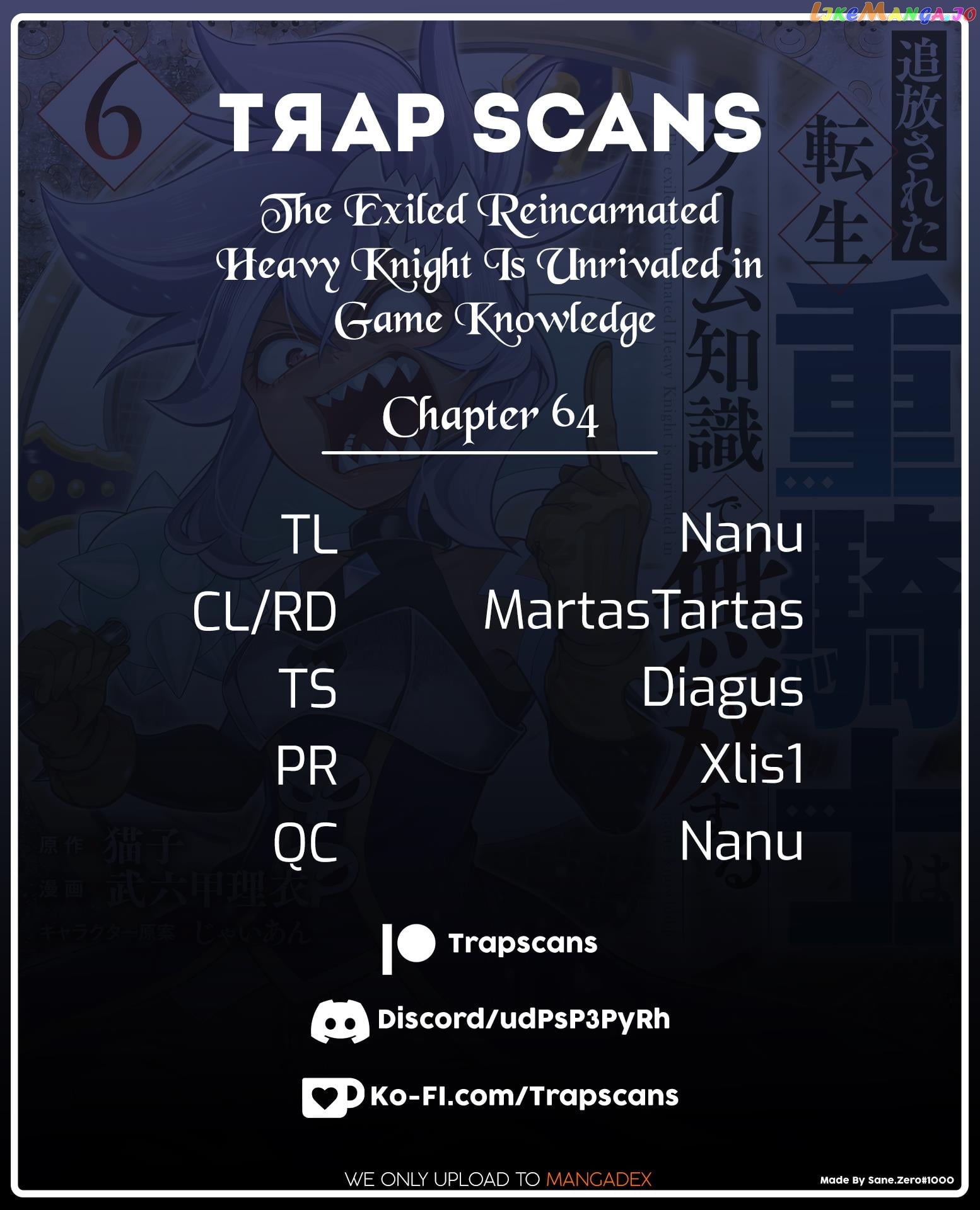 The Exiled Reincarnated Heavy Knight Is Unrivaled In Game Knowledge chapter 64 - page 1