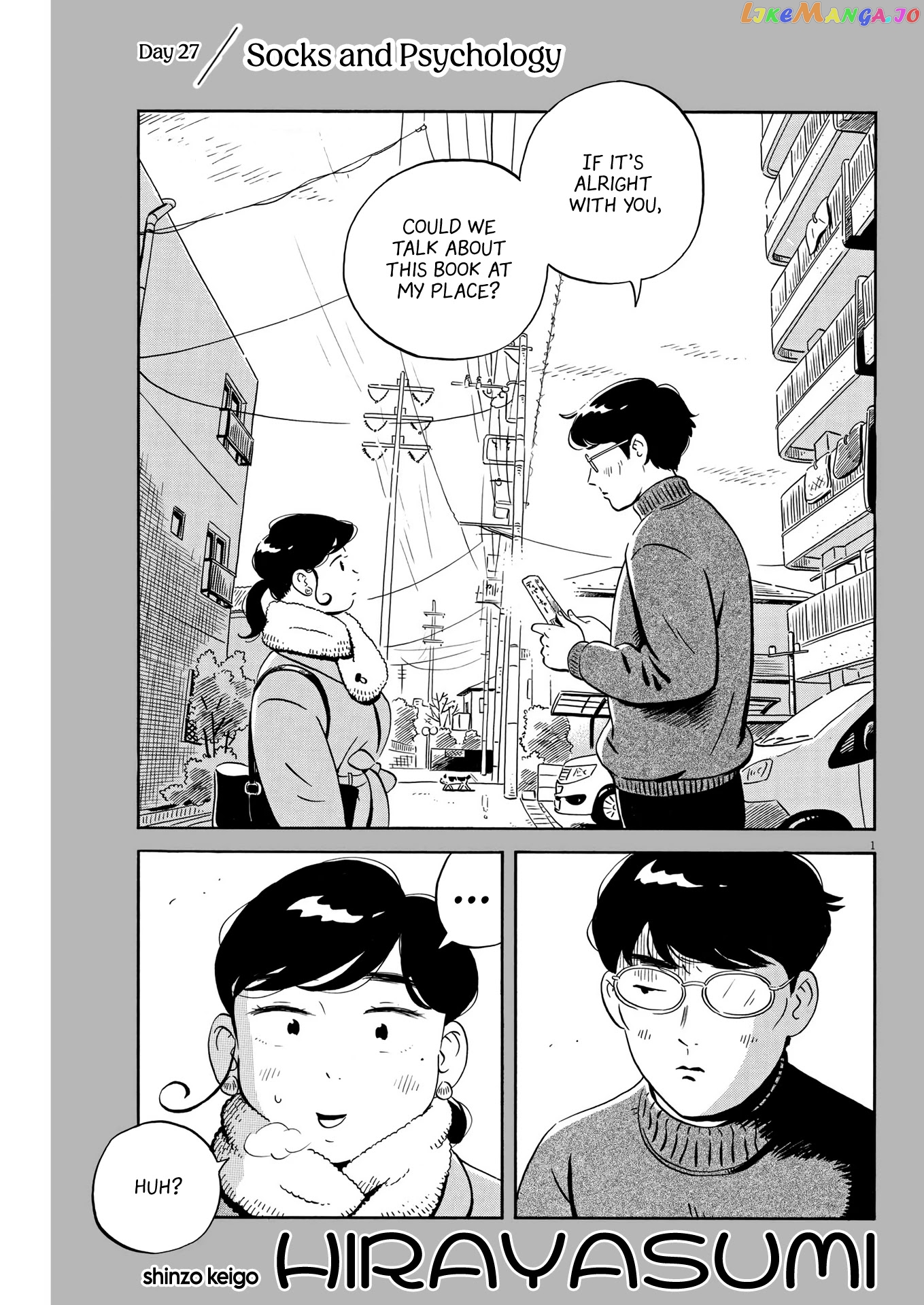 Hirayasumi - Manga chapter 27 - page 1