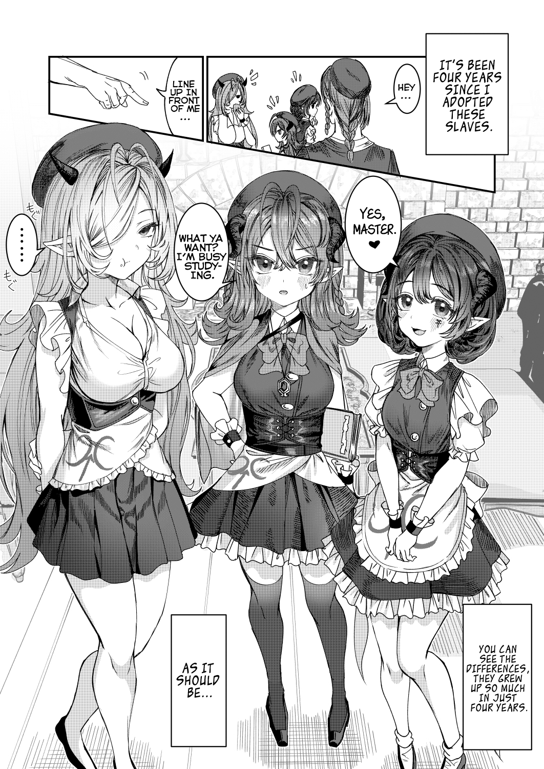 Dorei Wo Choukyoushite Harem Tsukuru chapter 11 - page 1