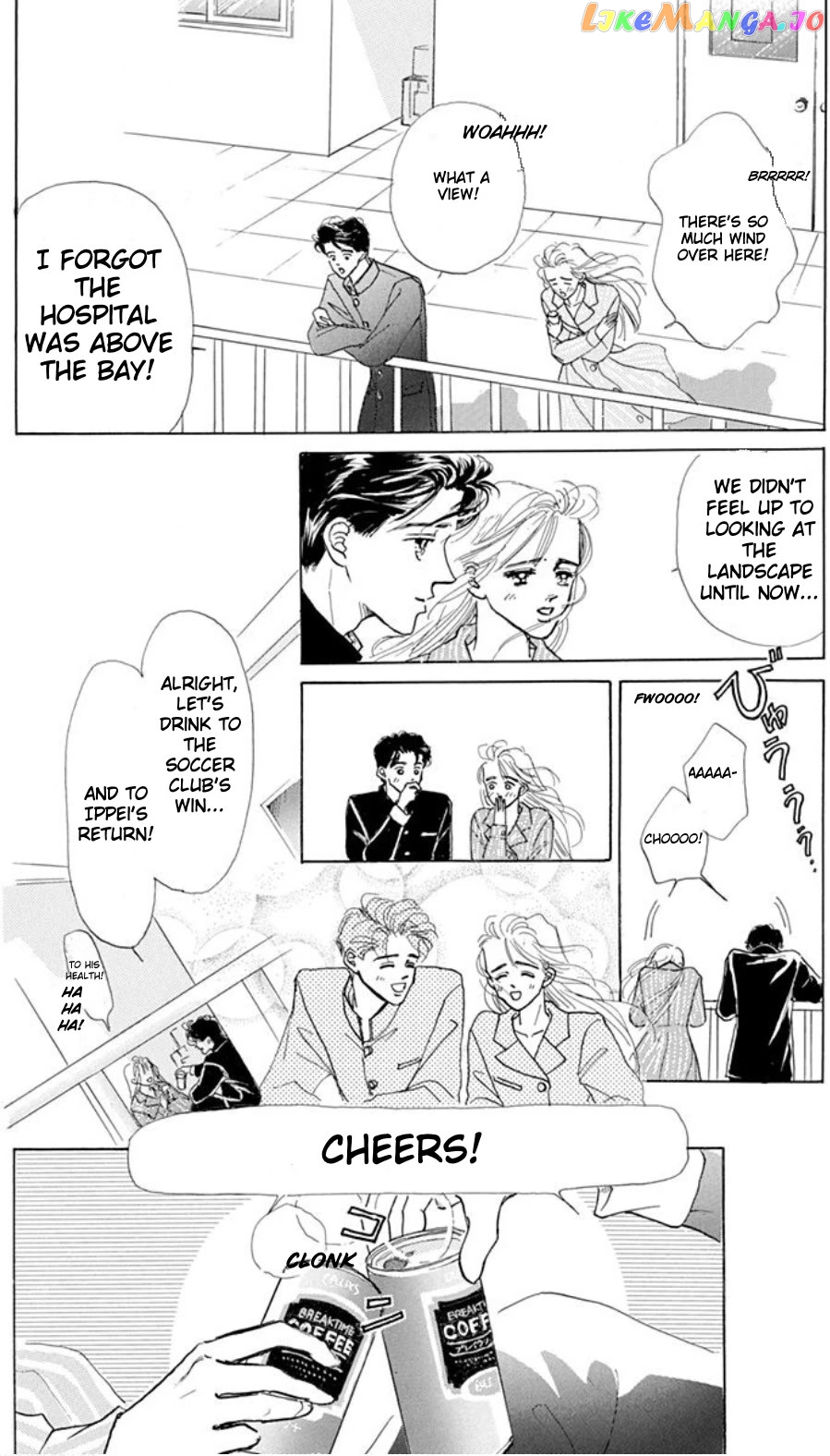 Marine Blue No Kaze Ni Dakarete chapter 7.5 - page 14
