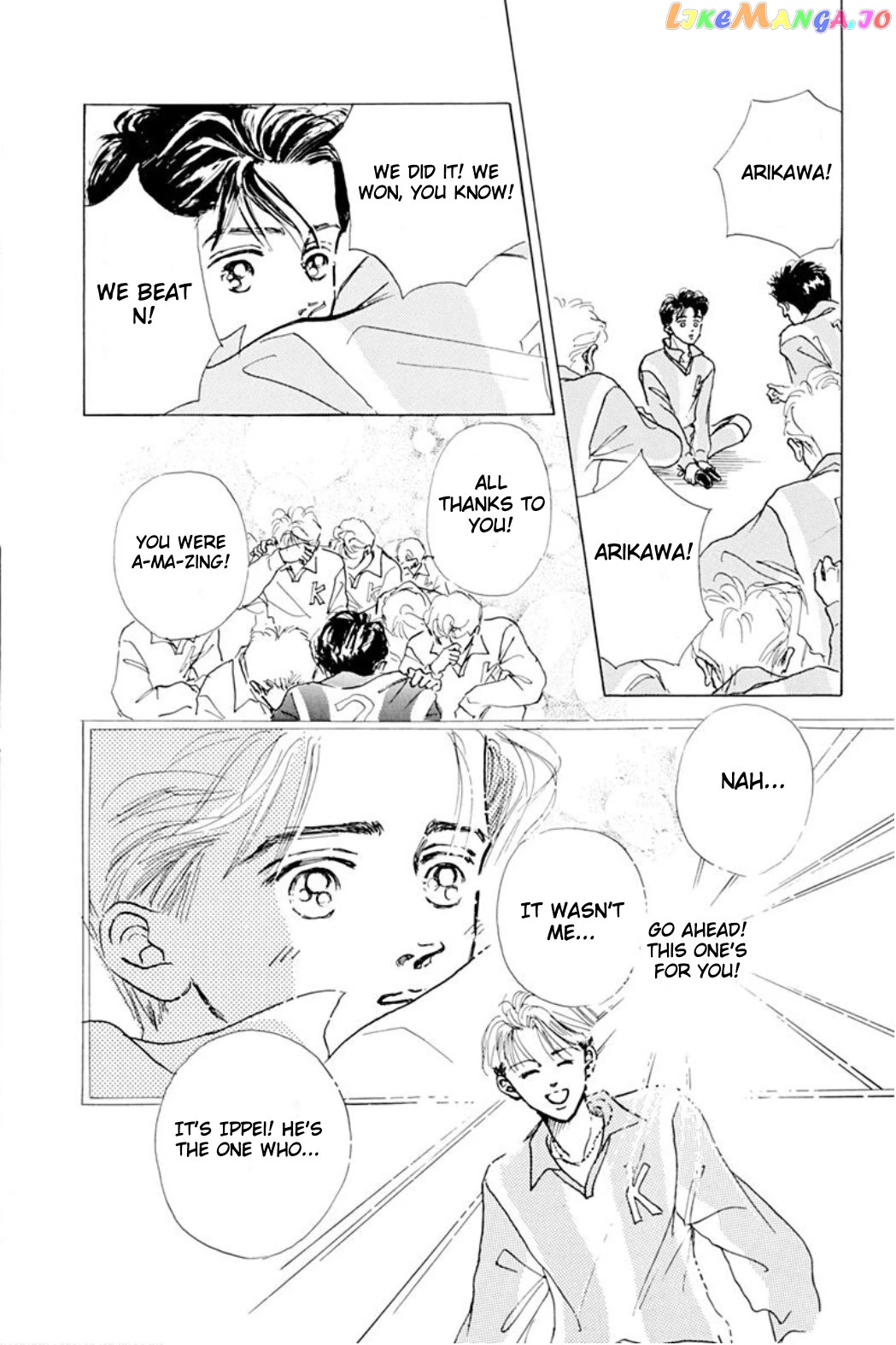 Marine Blue No Kaze Ni Dakarete chapter 7.5 - page 4