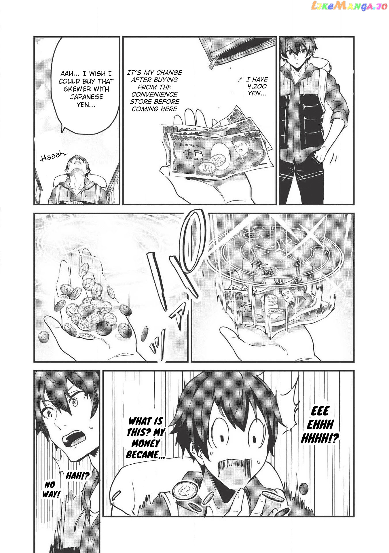 Itsudemo Jitaku Ni Kaerareru Ore Wa, Isekai De Gyoushounin O Hajimemashita chapter 1 - page 19