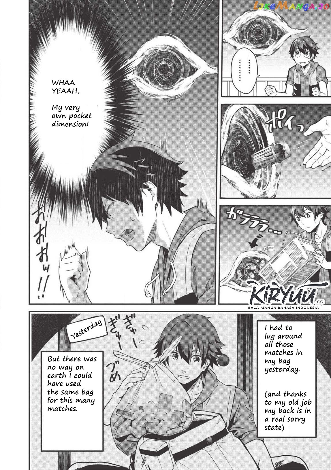 Itsudemo Jitaku Ni Kaerareru Ore Wa, Isekai De Gyoushounin O Hajimemashita chapter 3.5 - page 8