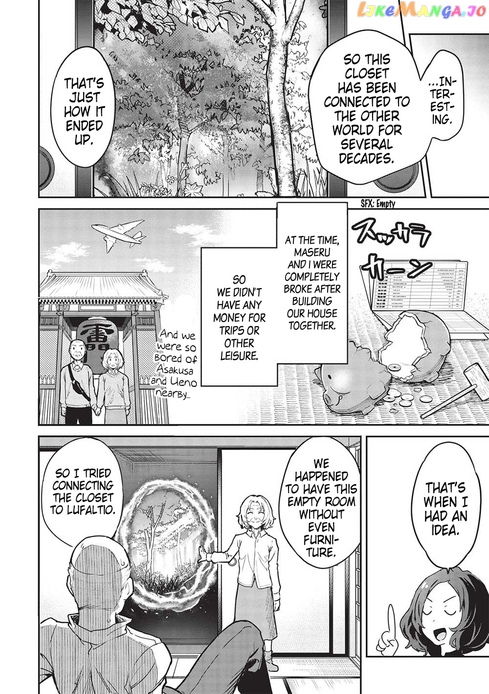 Itsudemo Jitaku Ni Kaerareru Ore Wa, Isekai De Gyoushounin O Hajimemashita chapter 38 - page 9