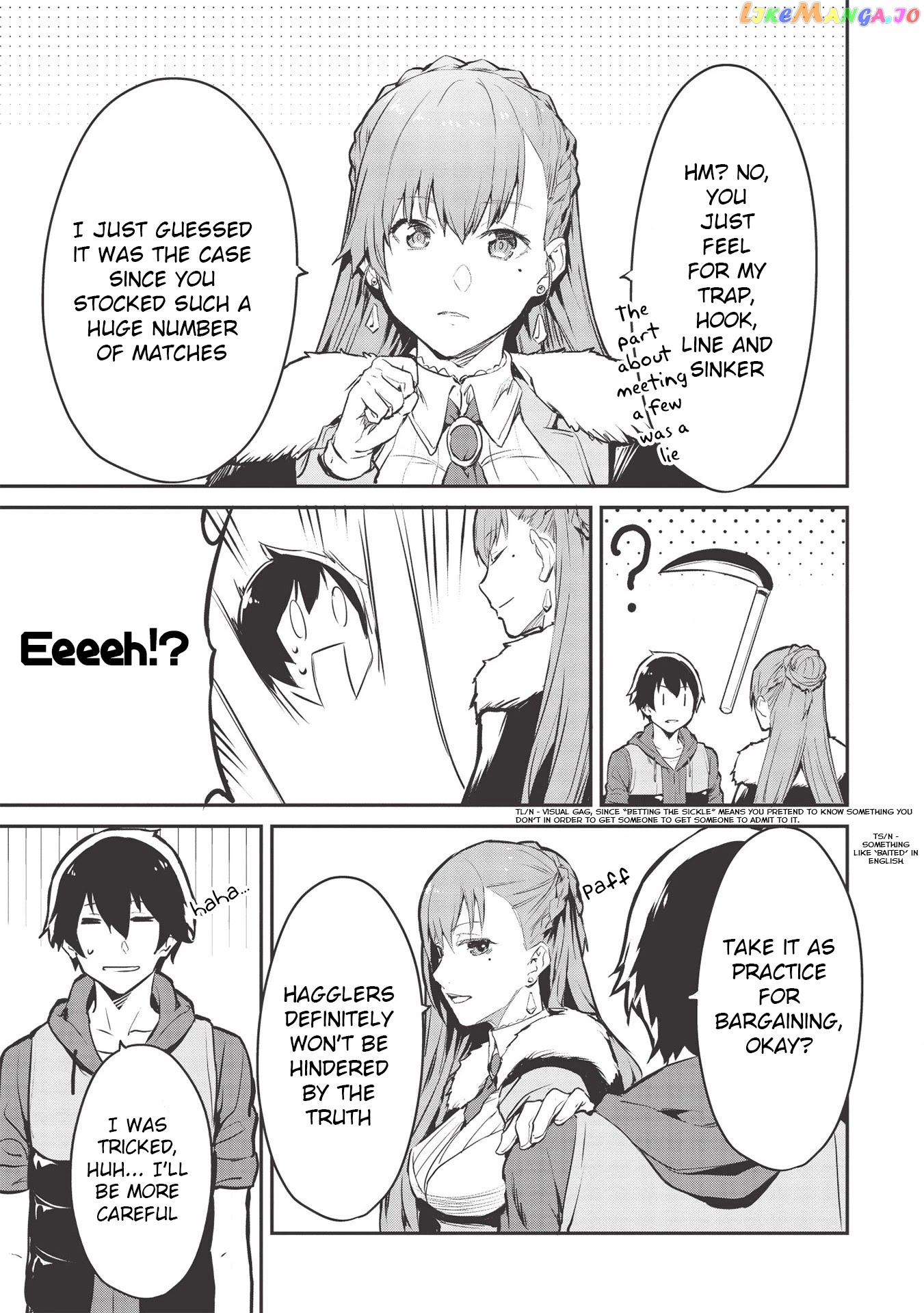 Itsudemo Jitaku Ni Kaerareru Ore Wa, Isekai De Gyoushounin O Hajimemashita chapter 14 - page 9