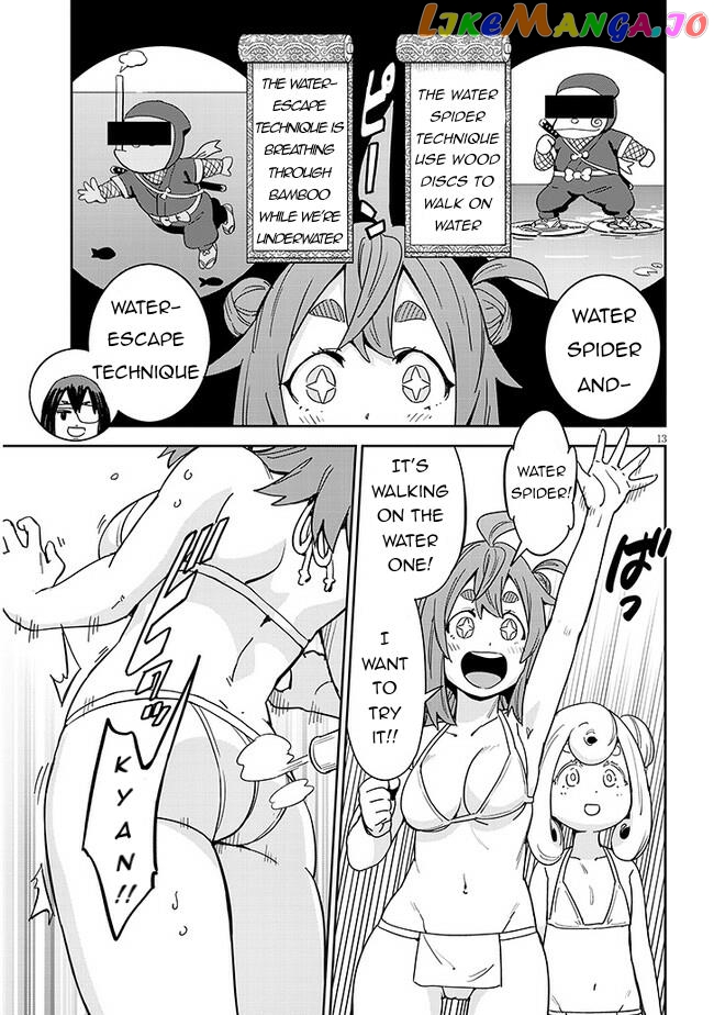 Kunoichi Momoka Tabegoro Desu? chapter 1 - page 14