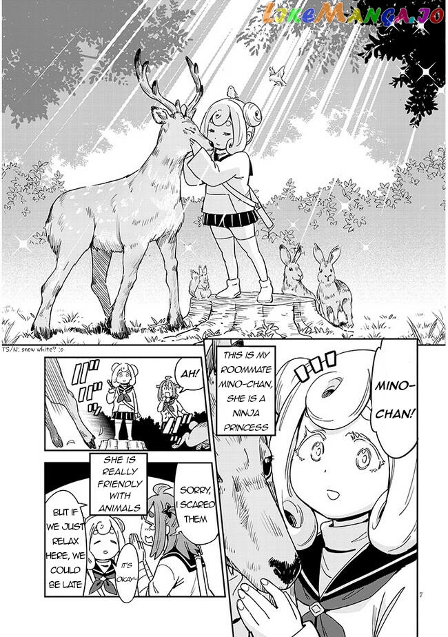 Kunoichi Momoka Tabegoro Desu? chapter 1 - page 8