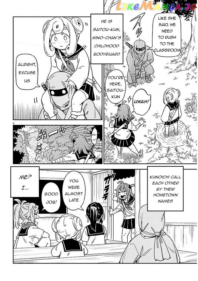 Kunoichi Momoka Tabegoro Desu? chapter 1 - page 9