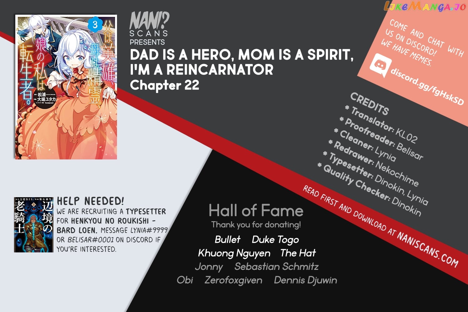 Dad Is A Hero, Mom Is A Spirit, I’m A Reincarnator chapter 22 - page 1