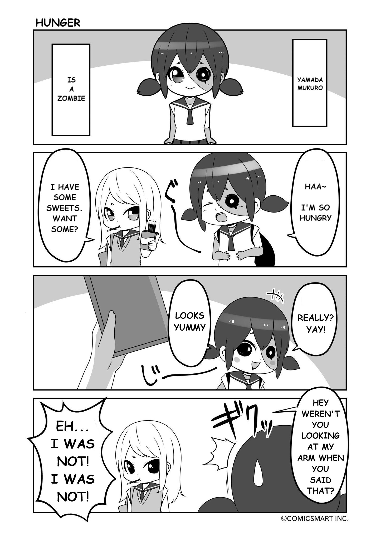 Zombie Girl Mukuro chapter 1 - page 1