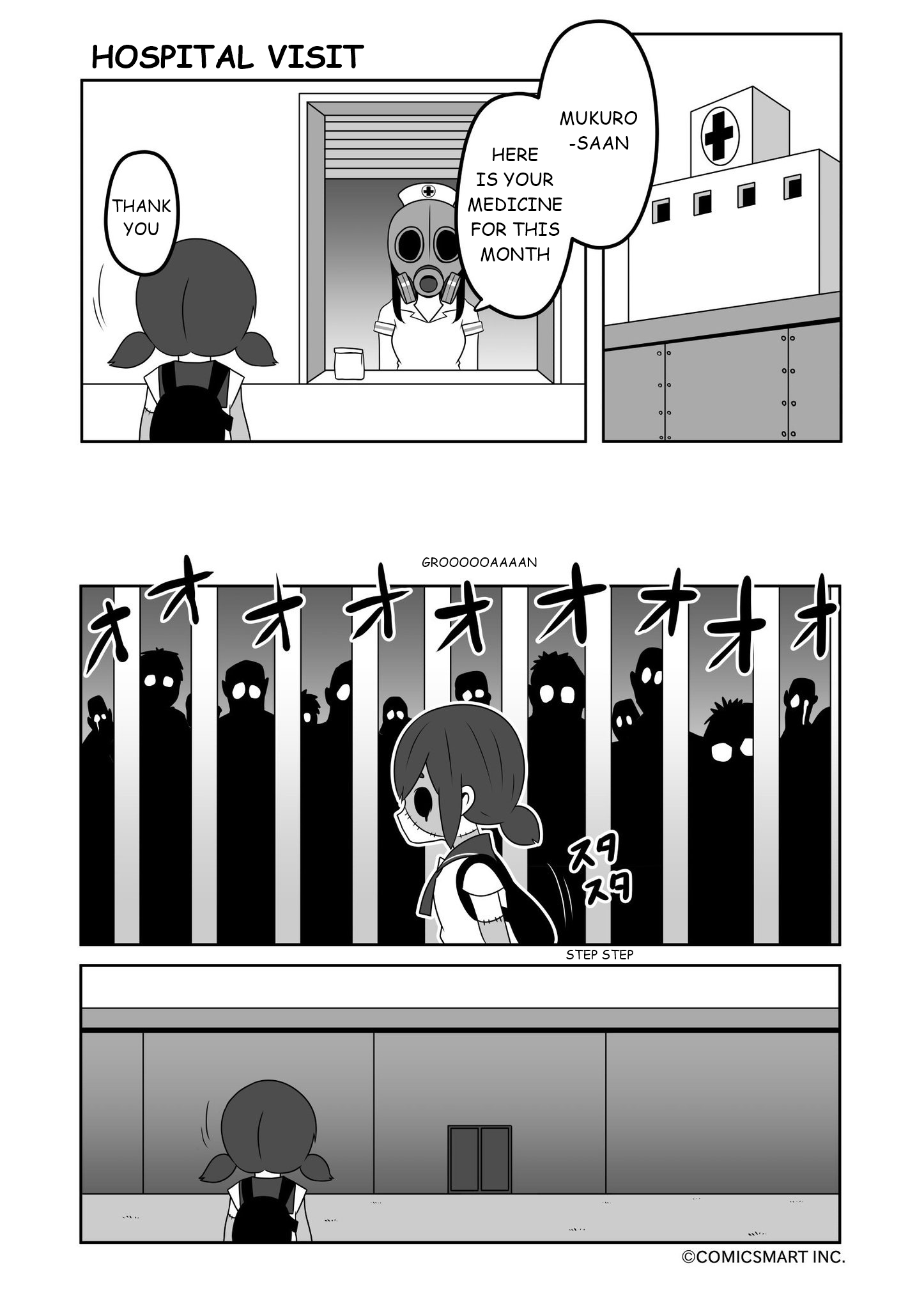 Zombie Girl Mukuro chapter 2 - page 3