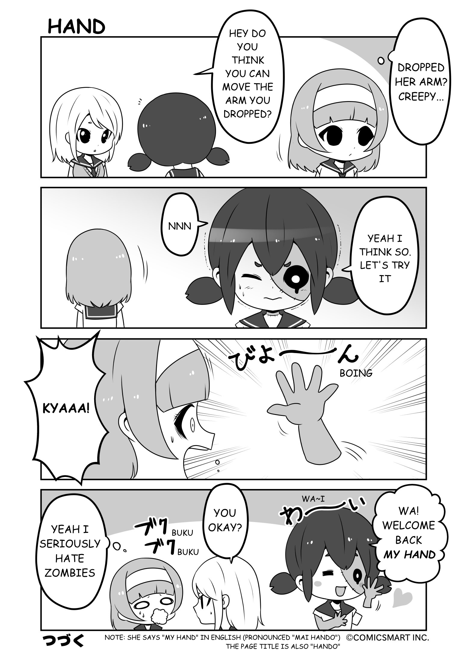 Zombie Girl Mukuro chapter 9 - page 4