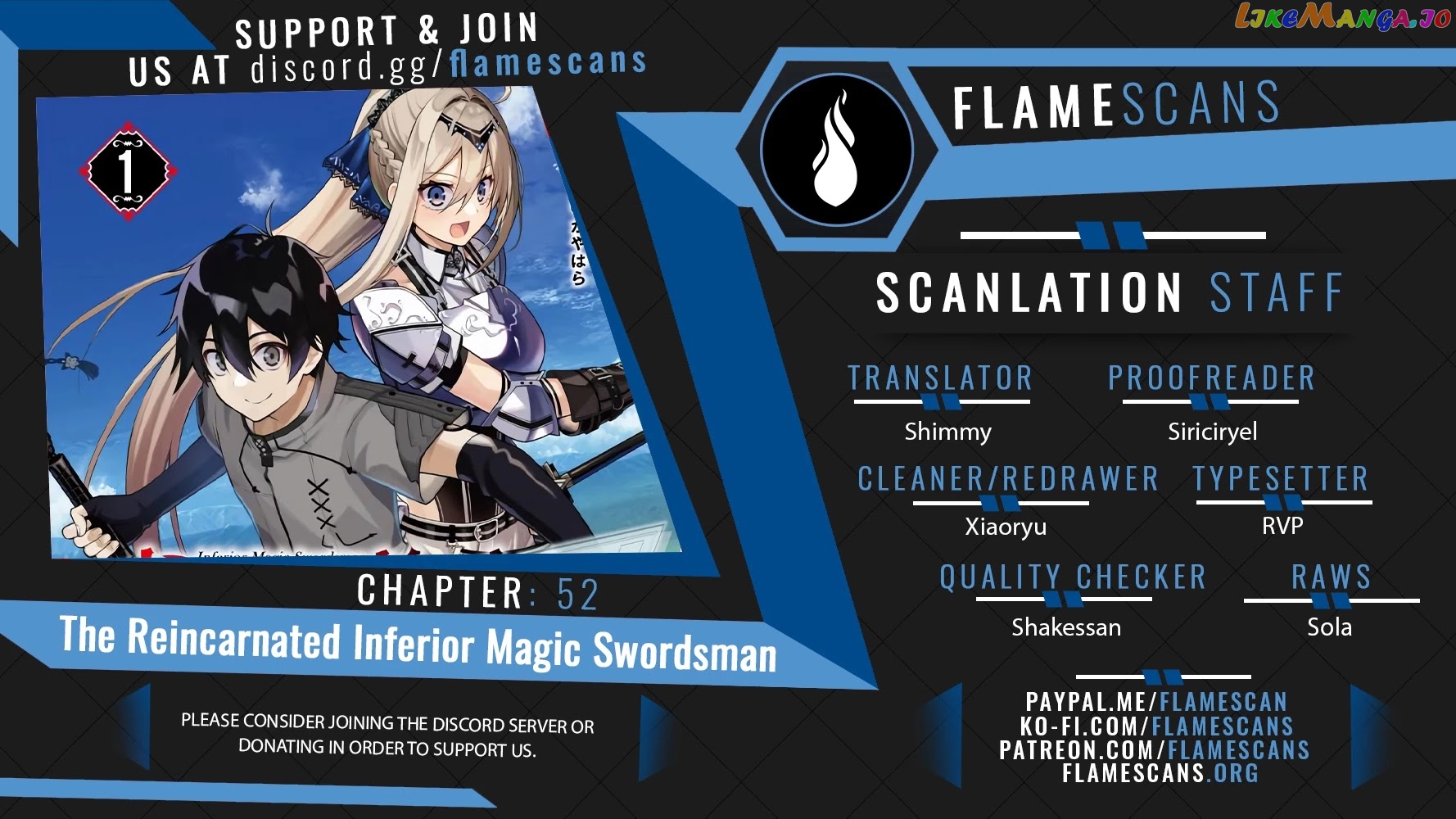 The Reincarnated Inferior Magic Swordsman chapter 52 - page 1