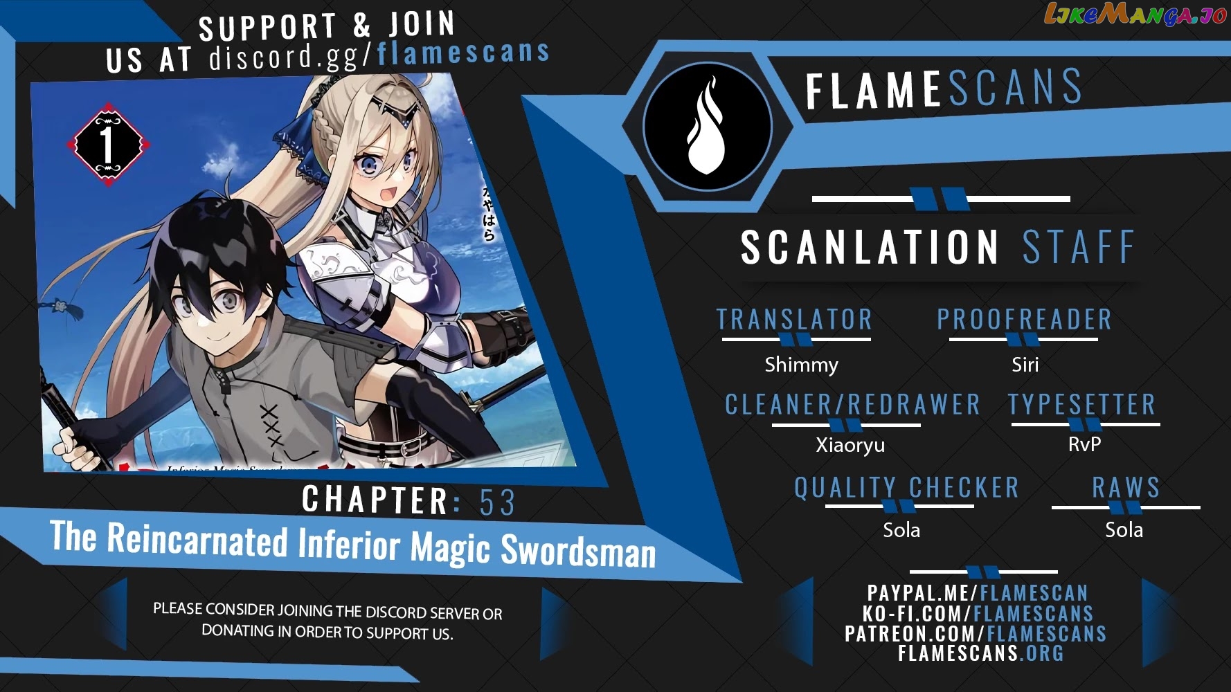 The Reincarnated Inferior Magic Swordsman chapter 53 - page 1