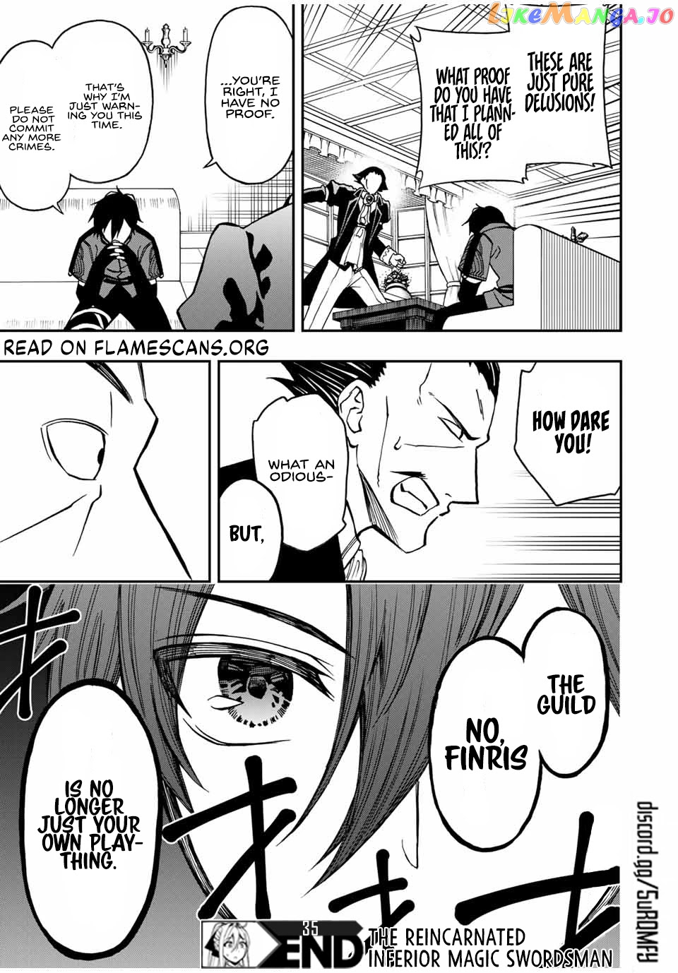 The Reincarnated Inferior Magic Swordsman chapter 35 - page 14