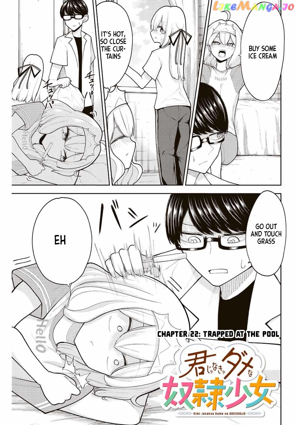 Kimi Janakya Dame Na Dorei Shoujo chapter 22 - page 1