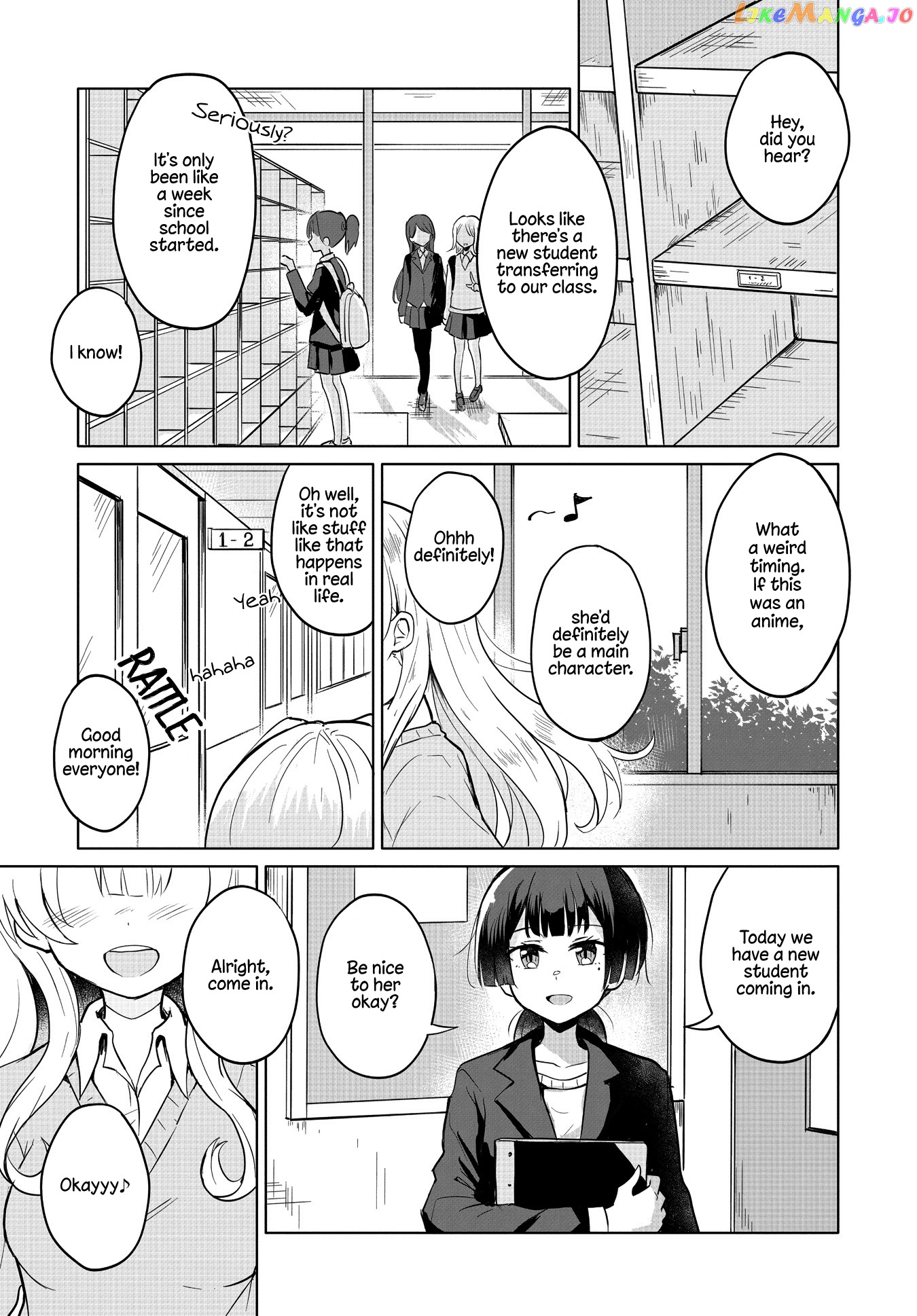 Ironna Onnanoko To Kisu Wo Shiteitara, Yuri Kisu Ni Mezamete Shimaimashita… chapter 2 - page 1