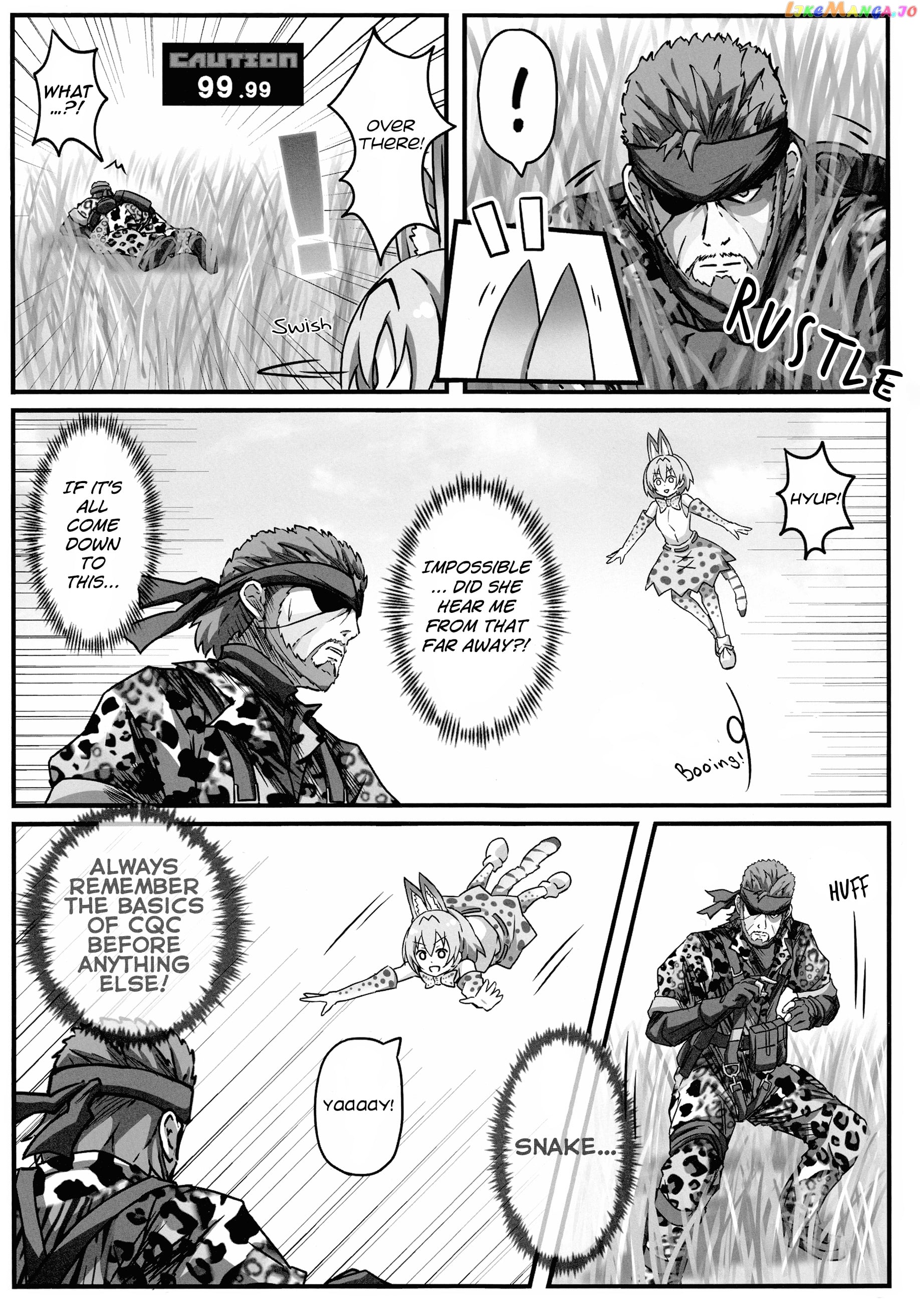 Kemono Friends - If A Snake Friend Appeared In Japari Park Instead (Doujinshi) chapter 1 - page 4