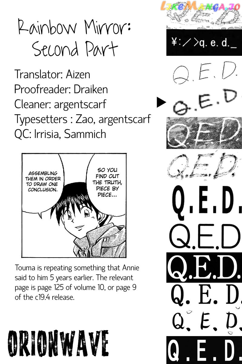 Q.e.d. – Shoumei Shuuryou chapter 23.2 - page 65