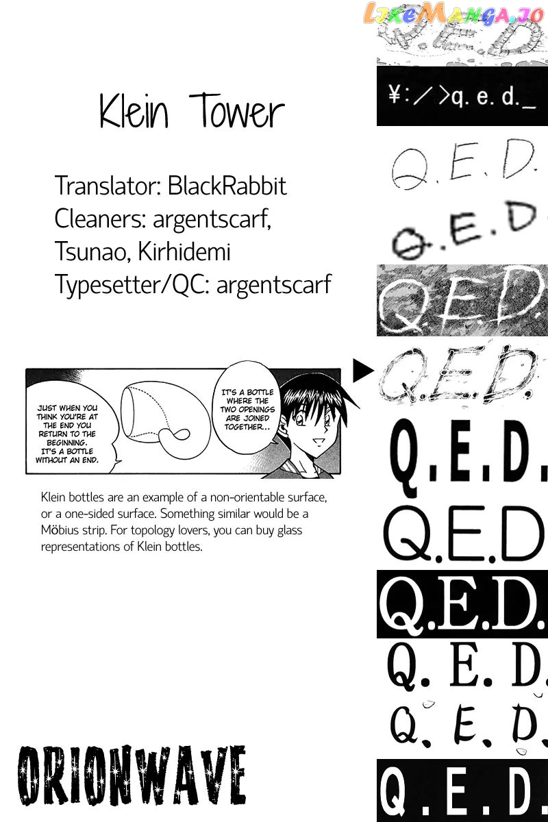 Q.e.d. – Shoumei Shuuryou chapter 25 - page 91