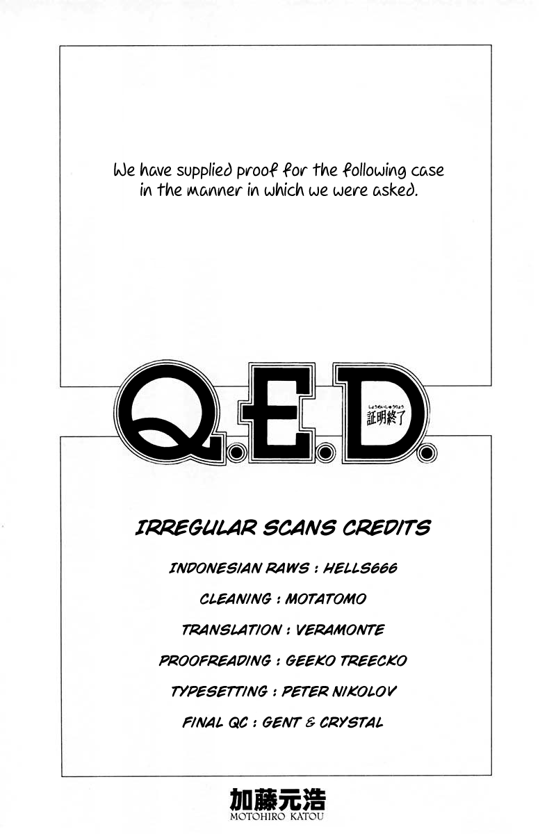 Q.e.d. – Shoumei Shuuryou chapter 90 - page 2