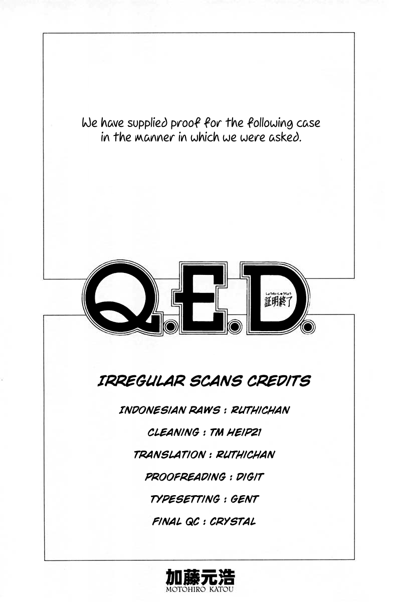 Q.e.d. – Shoumei Shuuryou chapter 88 - page 2