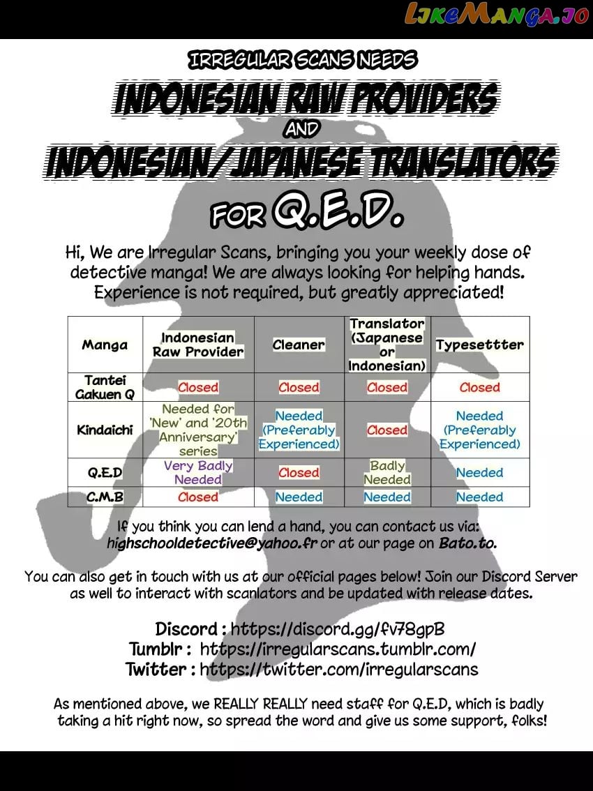 Q.e.d. – Shoumei Shuuryou chapter 39.1 - page 3