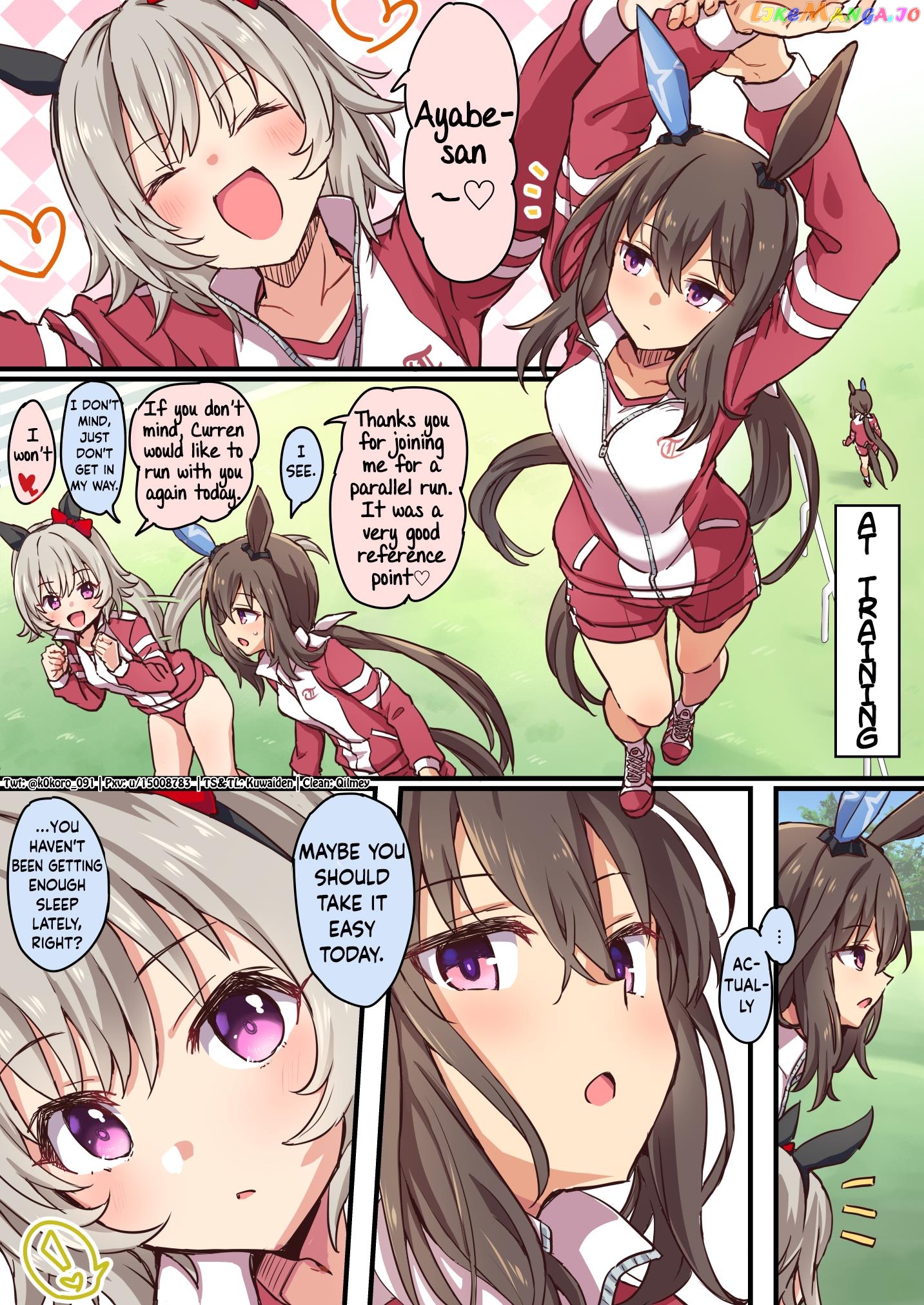 Kokoro-Sensei's Umamusume Shorts (Doujinshi) chapter 2 - page 1