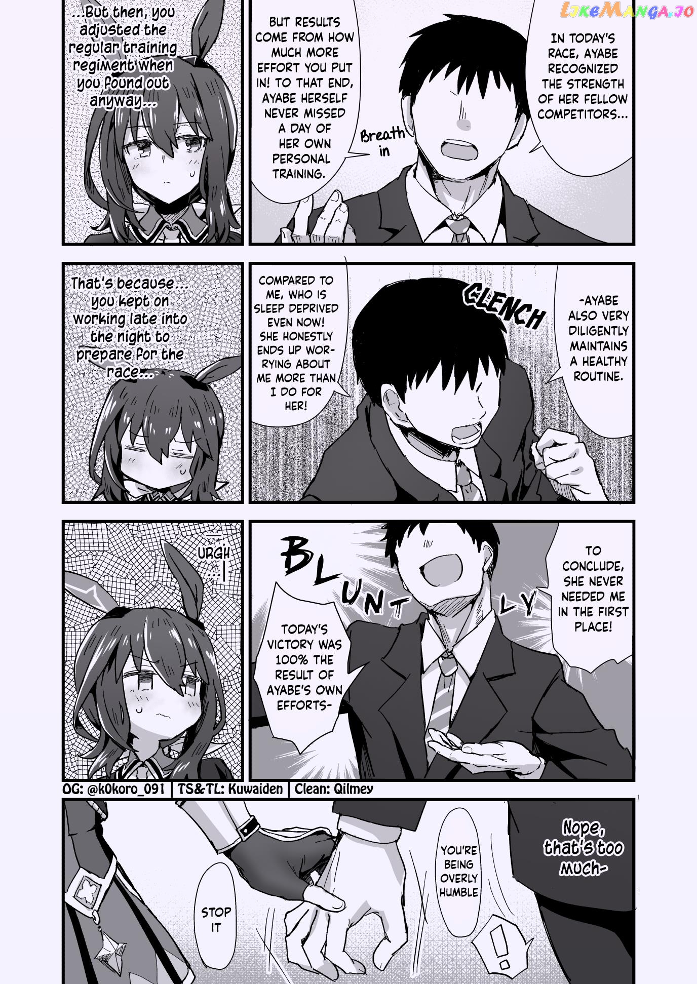 Kokoro-Sensei's Umamusume Shorts (Doujinshi) chapter 28 - page 2