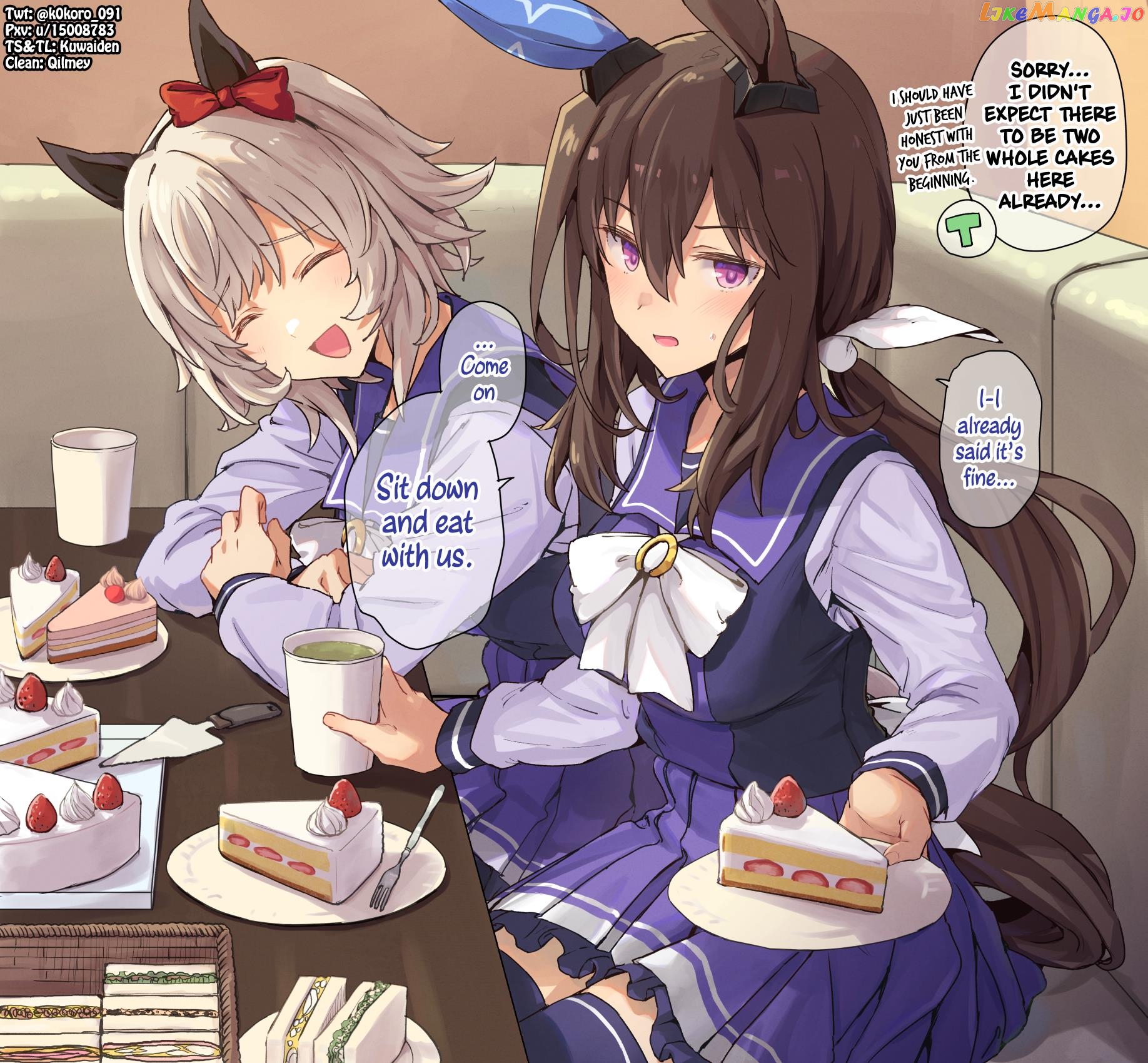 Kokoro-Sensei's Umamusume Shorts (Doujinshi) chapter 40 - page 1