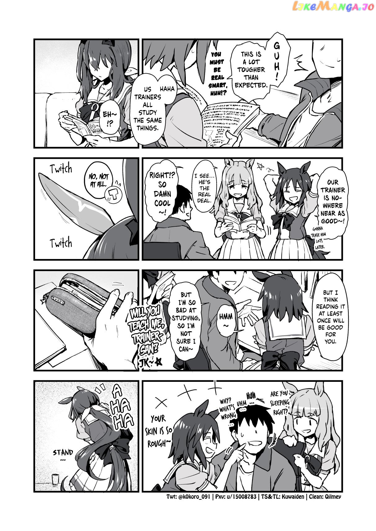 Kokoro-Sensei's Umamusume Shorts (Doujinshi) chapter 54 - page 2