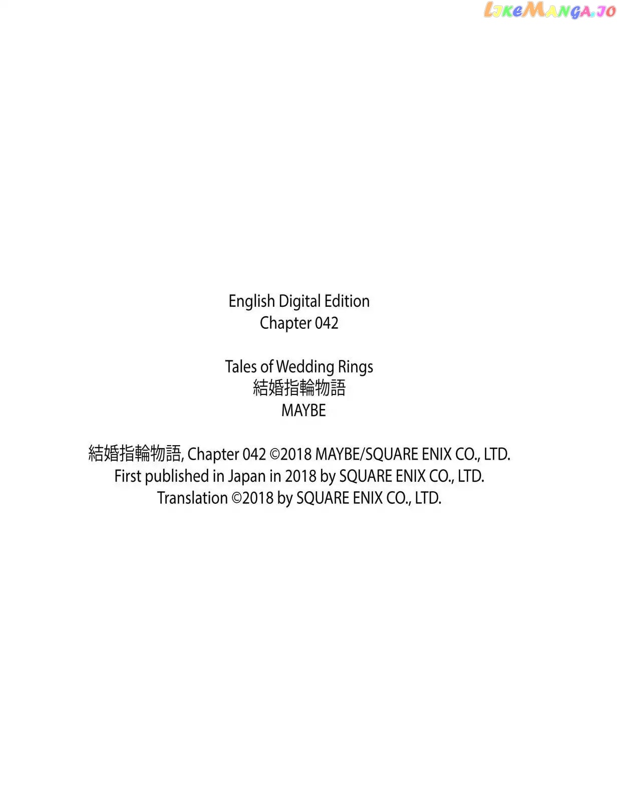 Kekkon Yubiwa Monogatari chapter 42 - page 34