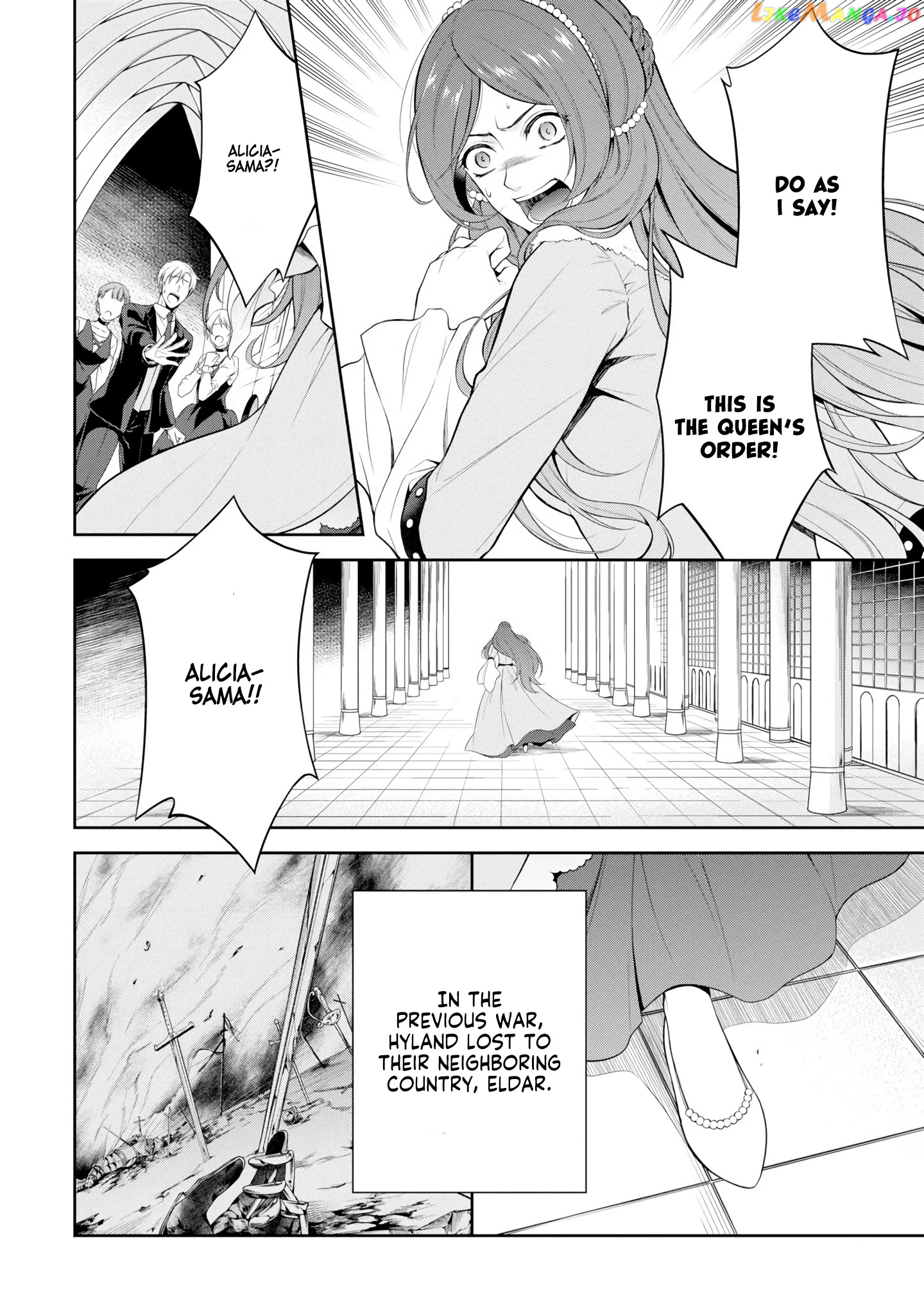 Princess Blue Rose and Rebuilding Kingdom chapter 1.1 - page 6