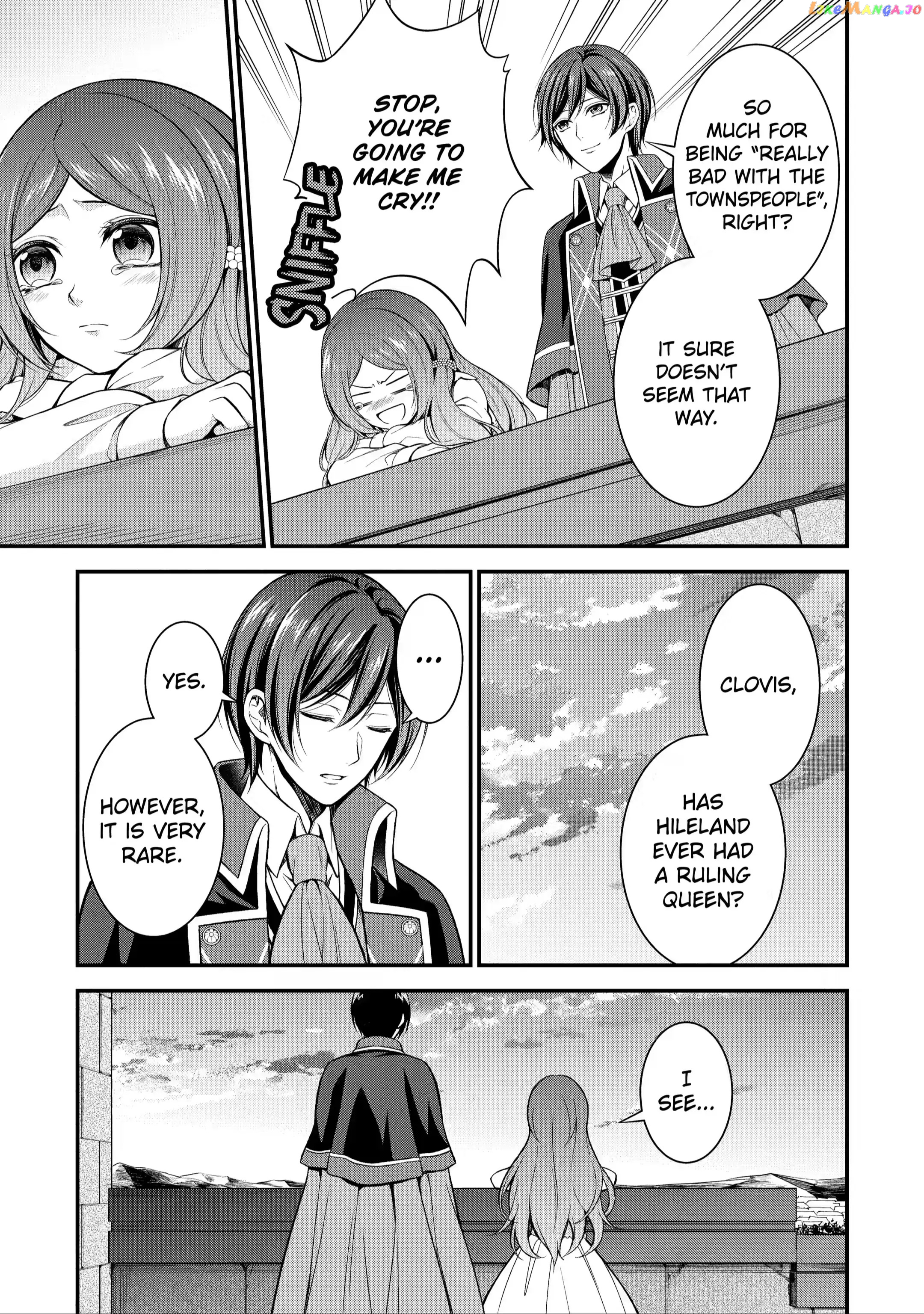 Princess Blue Rose and Rebuilding Kingdom chapter 7.4 - page 6