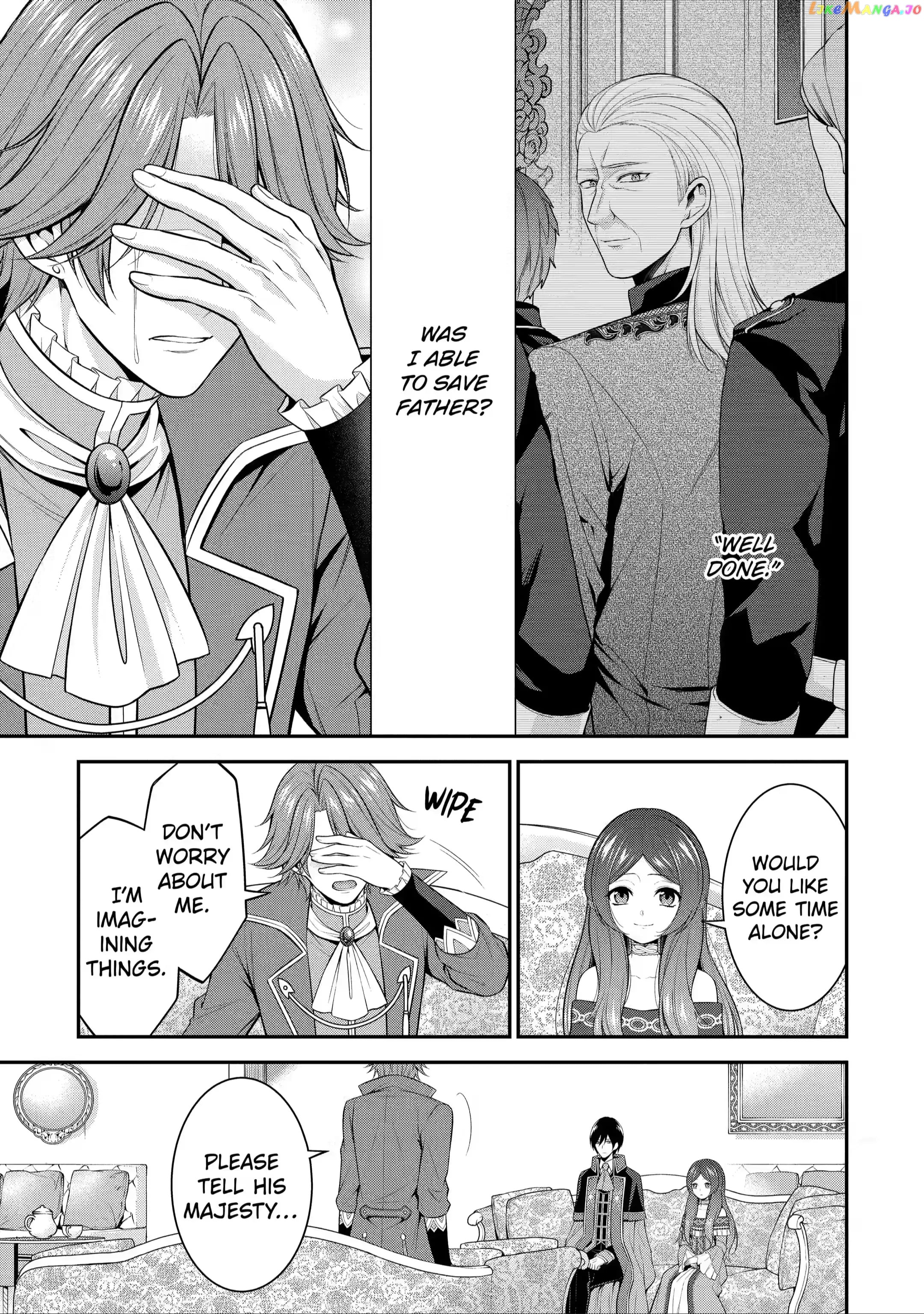 Princess Blue Rose and Rebuilding Kingdom chapter 15.1 - page 9