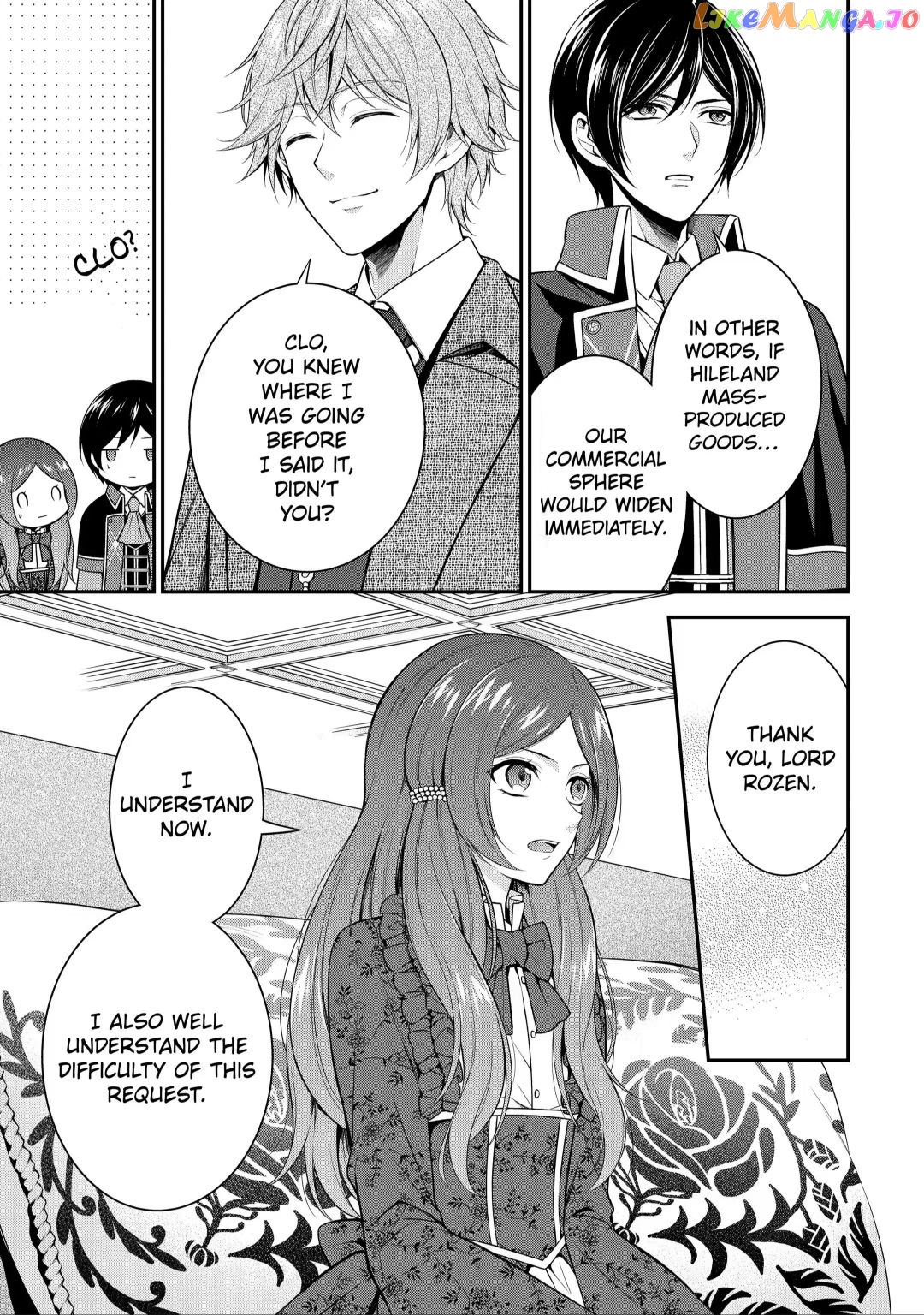 Princess Blue Rose and Rebuilding Kingdom chapter 8.2 - page 6